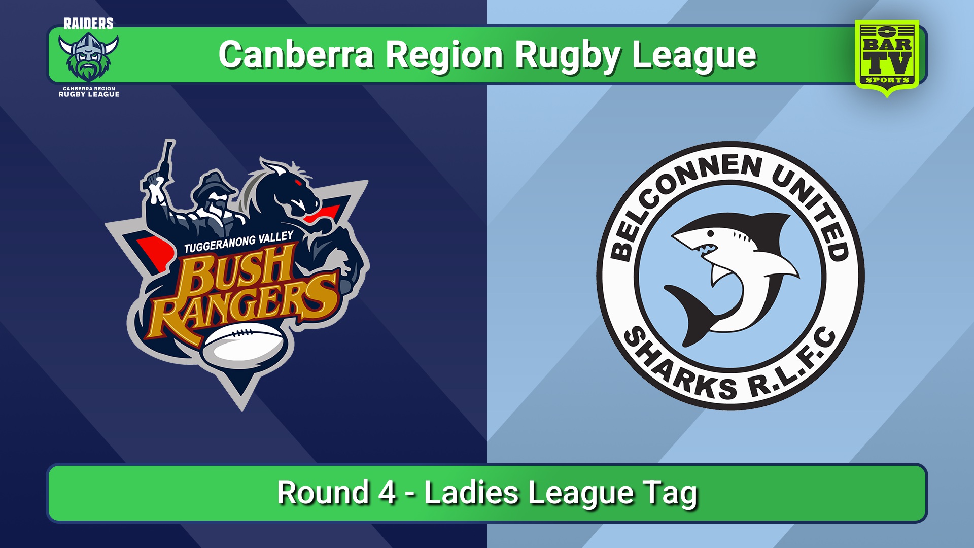 250503-video-Canberra Round 4 - Ladies League Tag - Tuggeranong Bushrangers v Belconnen United Sharks Slate Image