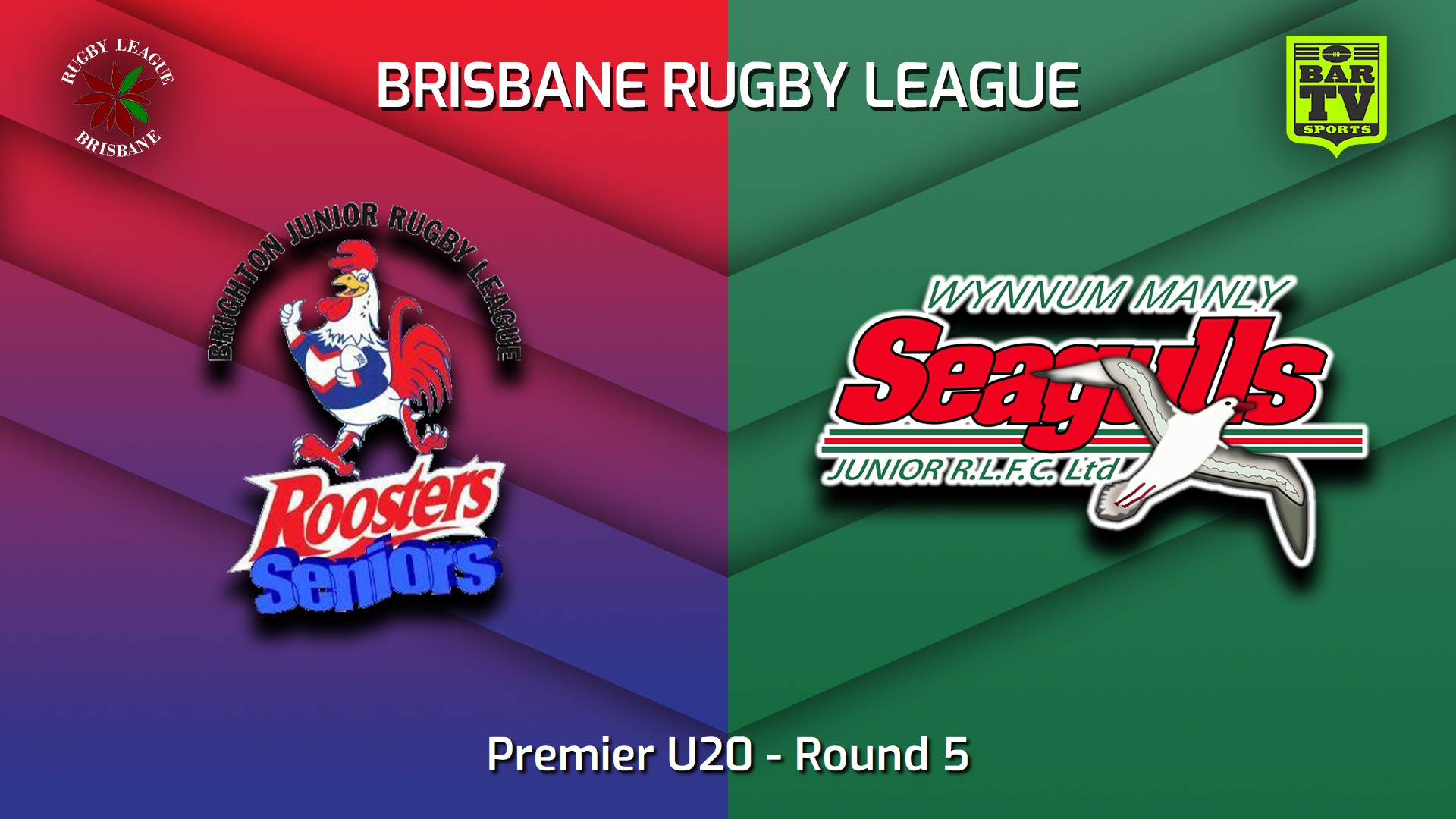 230422-BRL Round 5 - Premier U20 - Brighton Roosters v Wynnum Manly Seagulls Juniors Slate Image