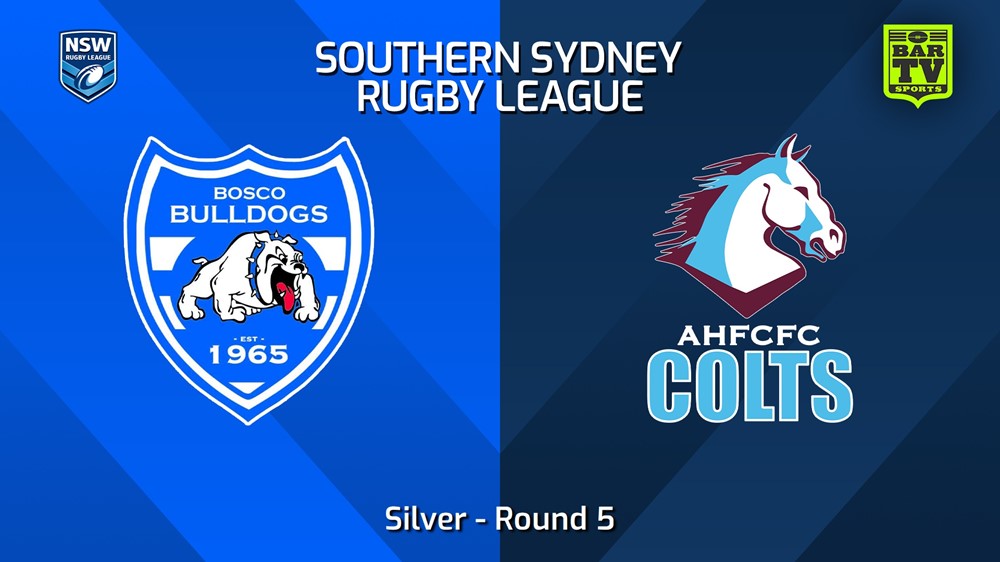 240518-video-S. Sydney Open Round 5 - Silver - St John Bosco Bulldogs v Aquinas Colts Slate Image