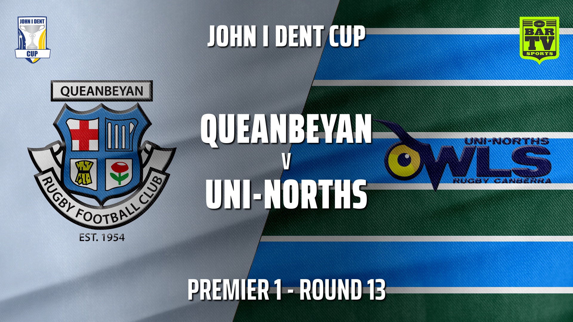 210731-John I Dent (ACT) ROUND 13 - Premier 1 - Queanbeyan Whites v UNI-Norths Slate Image