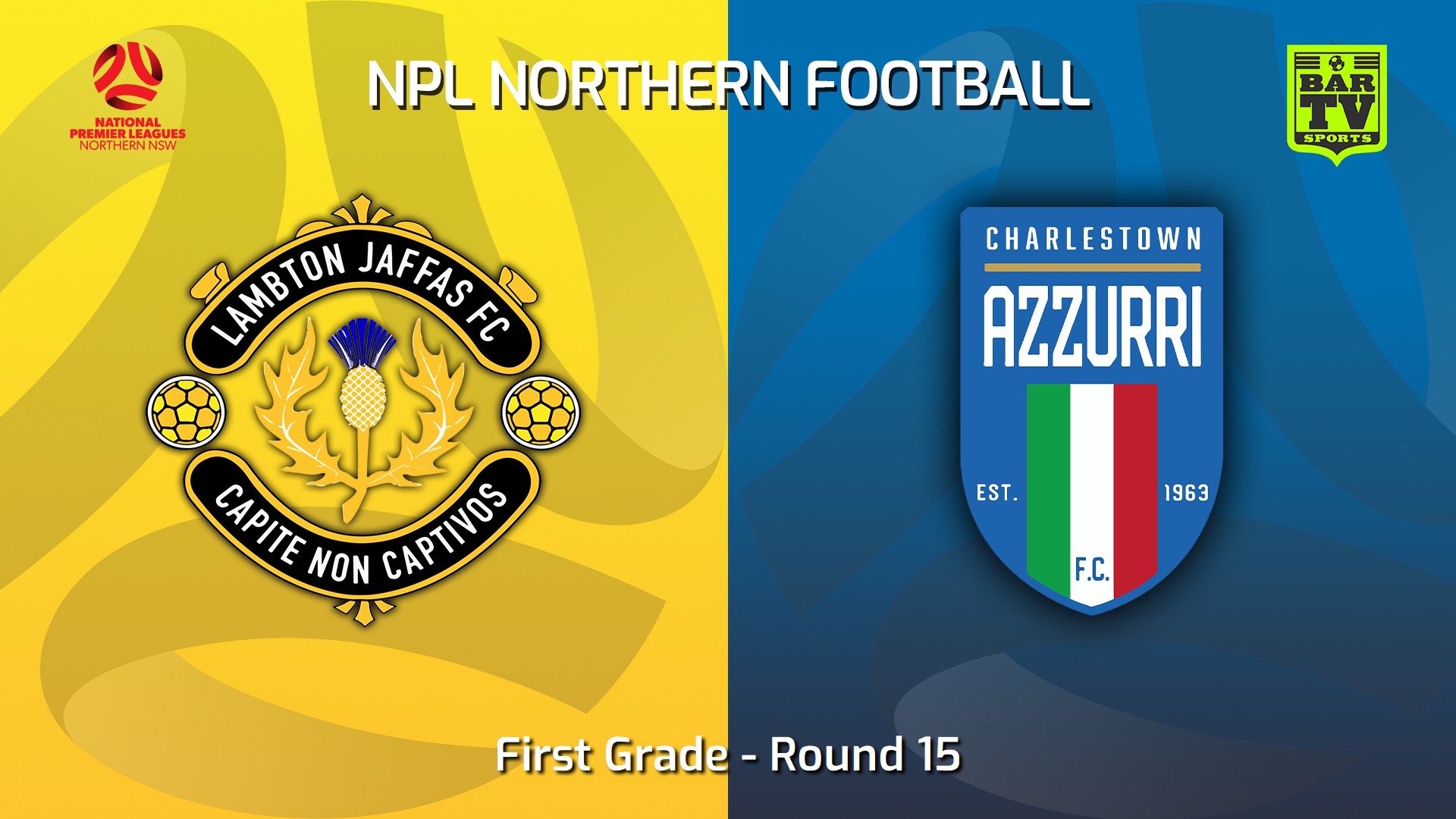 220827-NNSW NPLM Round 15 - Lambton Jaffas FC v Charlestown Azzurri FC Slate Image