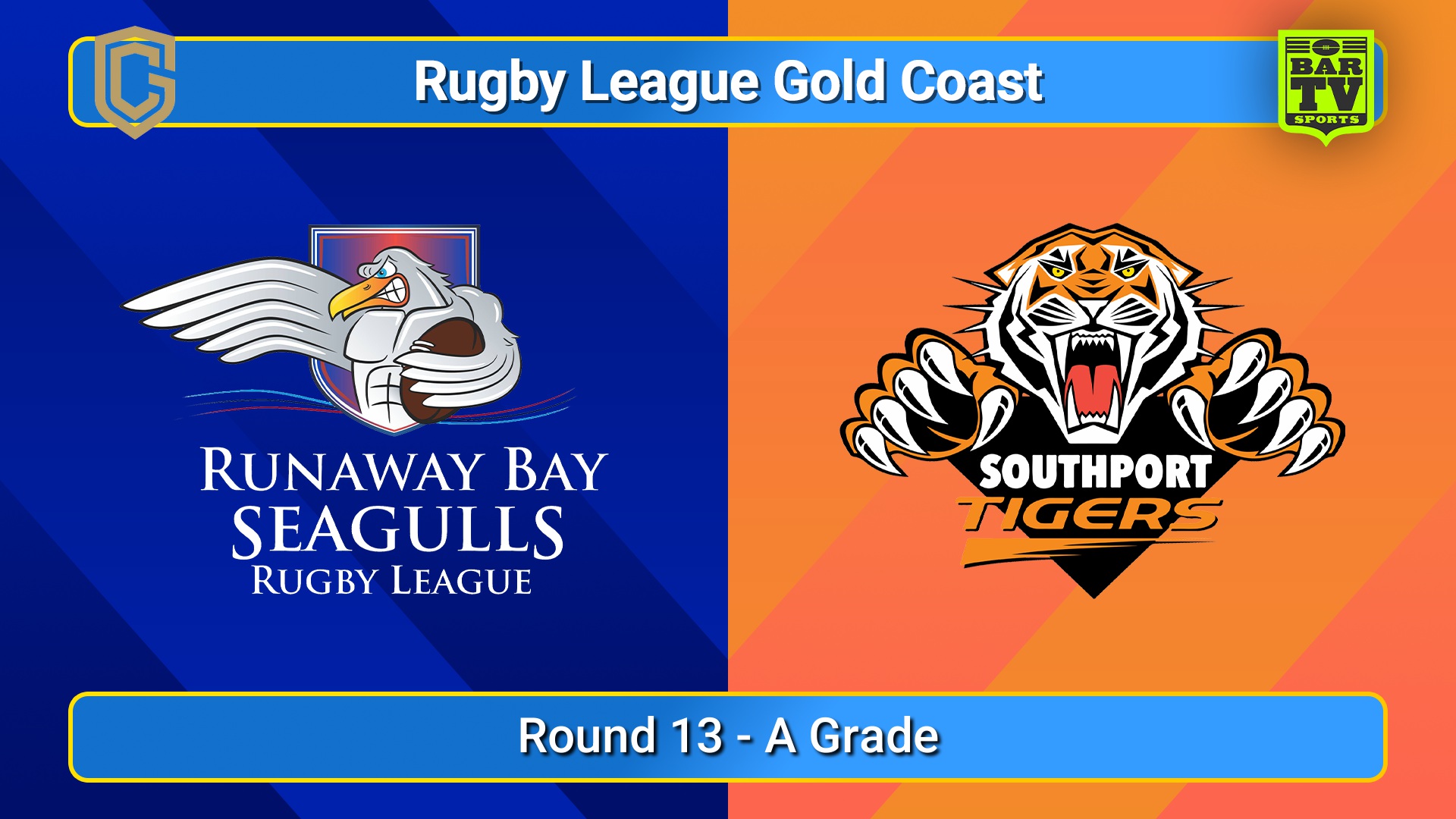 250720-video-Gold Coast Round 13 - A Grade - Runaway Bay Seagulls v Southport Tigers Slate Image