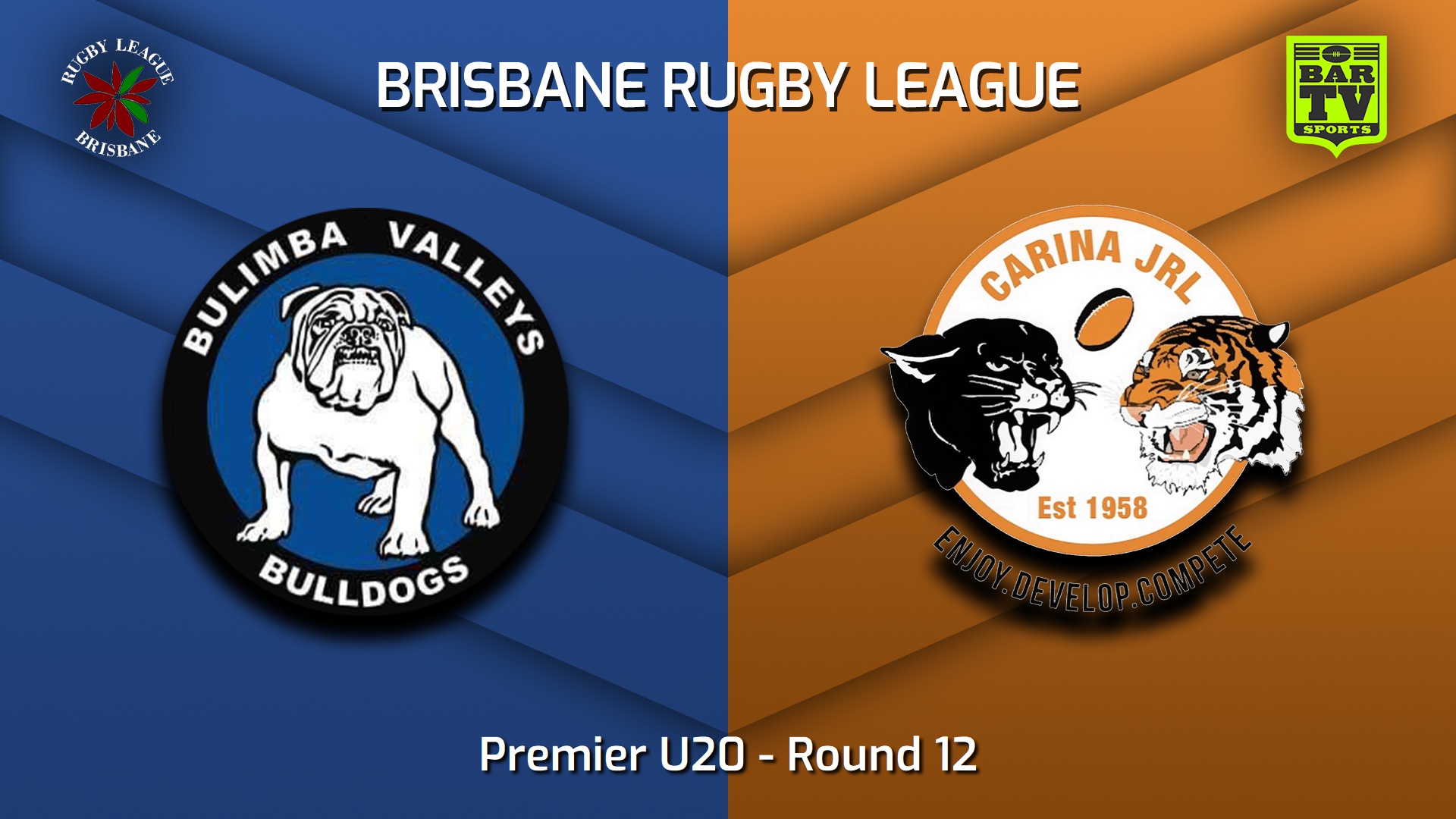 230624-BRL Round 12 - Premier U20 - Bulimba Valleys Bulldogs v Carina Juniors Slate Image