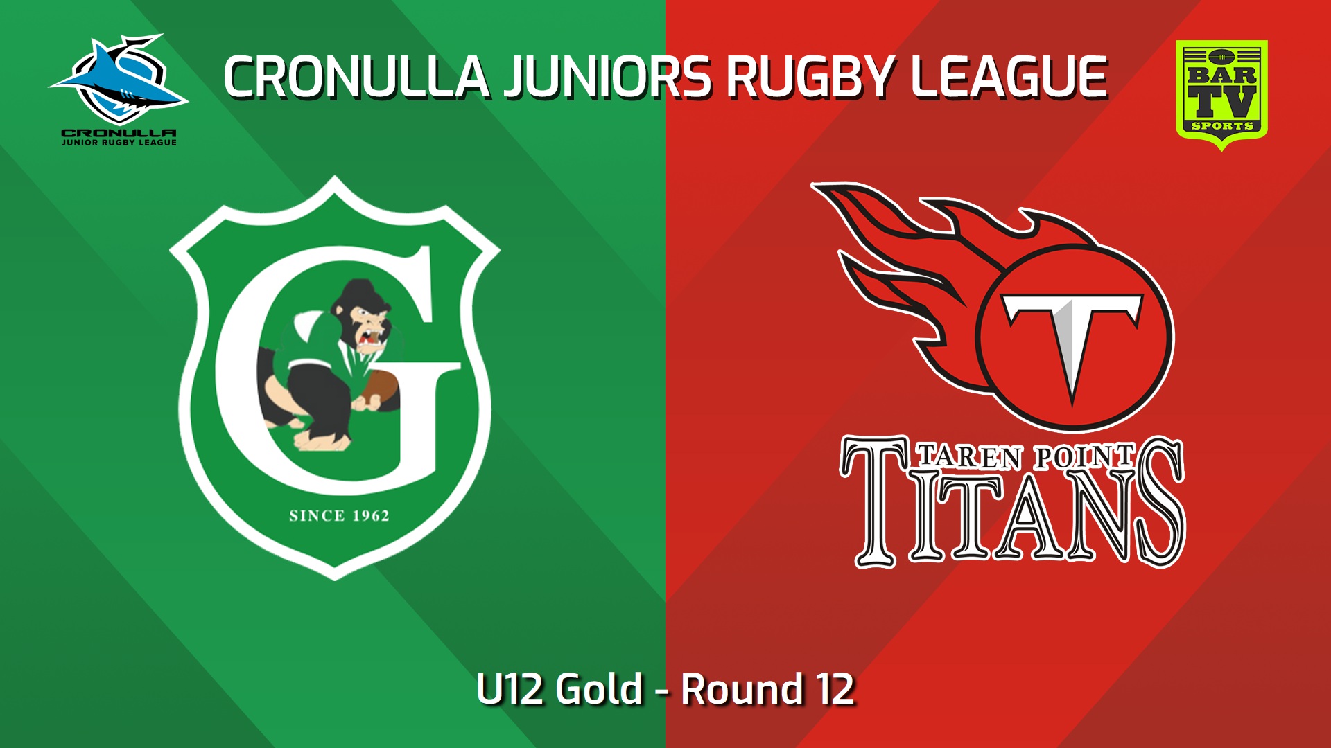 240720-video-Cronulla Juniors Round 12 - U12 Gold - Gymea Gorillas v Taren Point Titans Slate Image