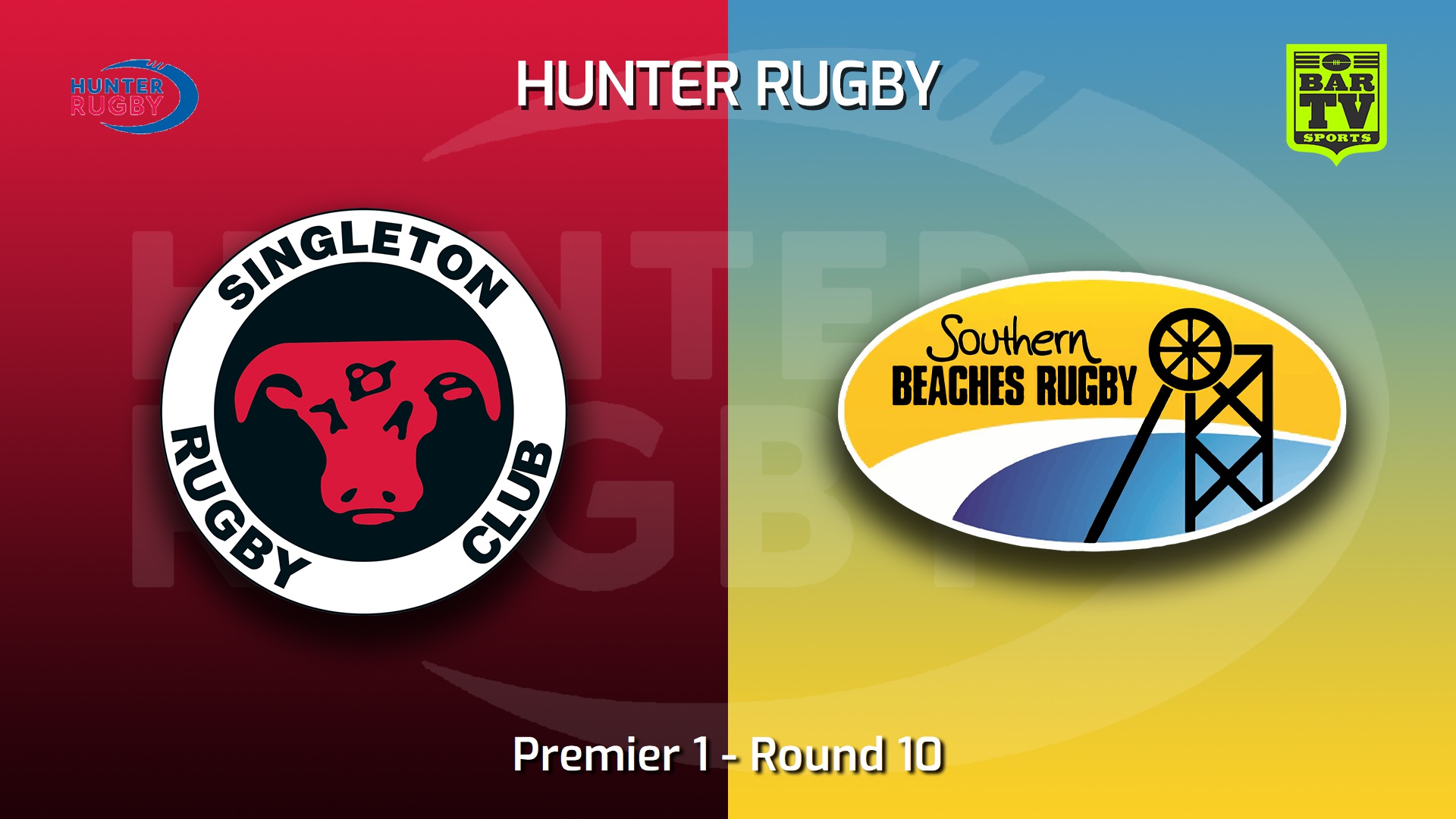 220702-Hunter Rugby Round 10 - Premier 1 - Singleton Bulls v Southern Beaches Slate Image