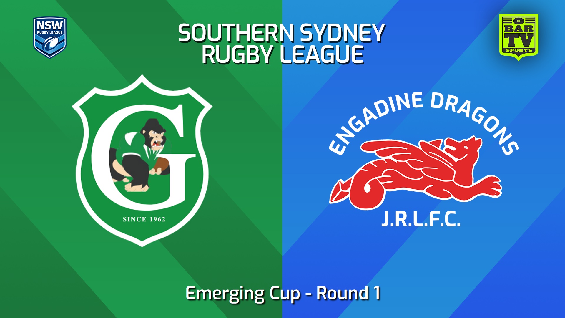 240413-S. Sydney Open Round 1 - Emerging Cup - Gymea Gorillas v Engadine Dragons Slate Image
