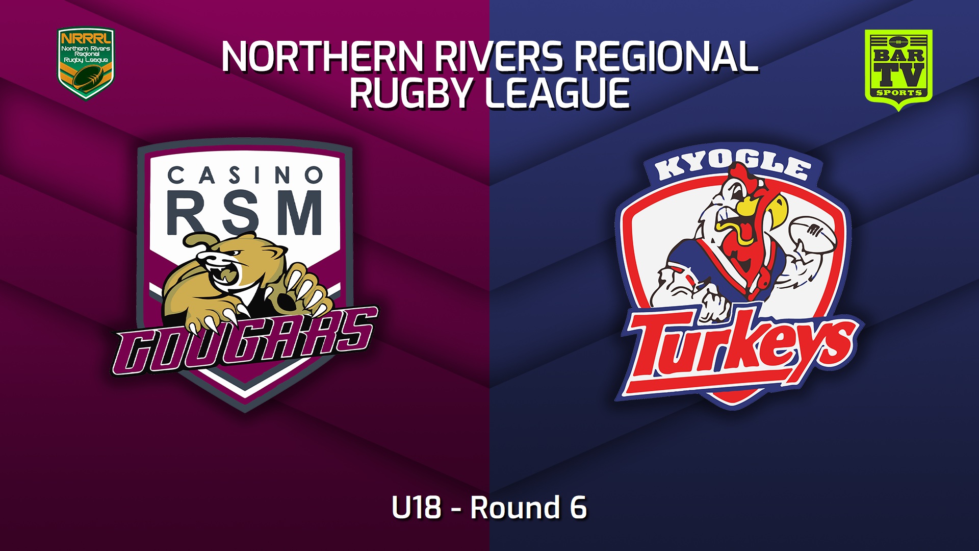 230520-Northern Rivers Round 6 - U18 - Casino RSM Cougars v Kyogle Turkeys Slate Image
