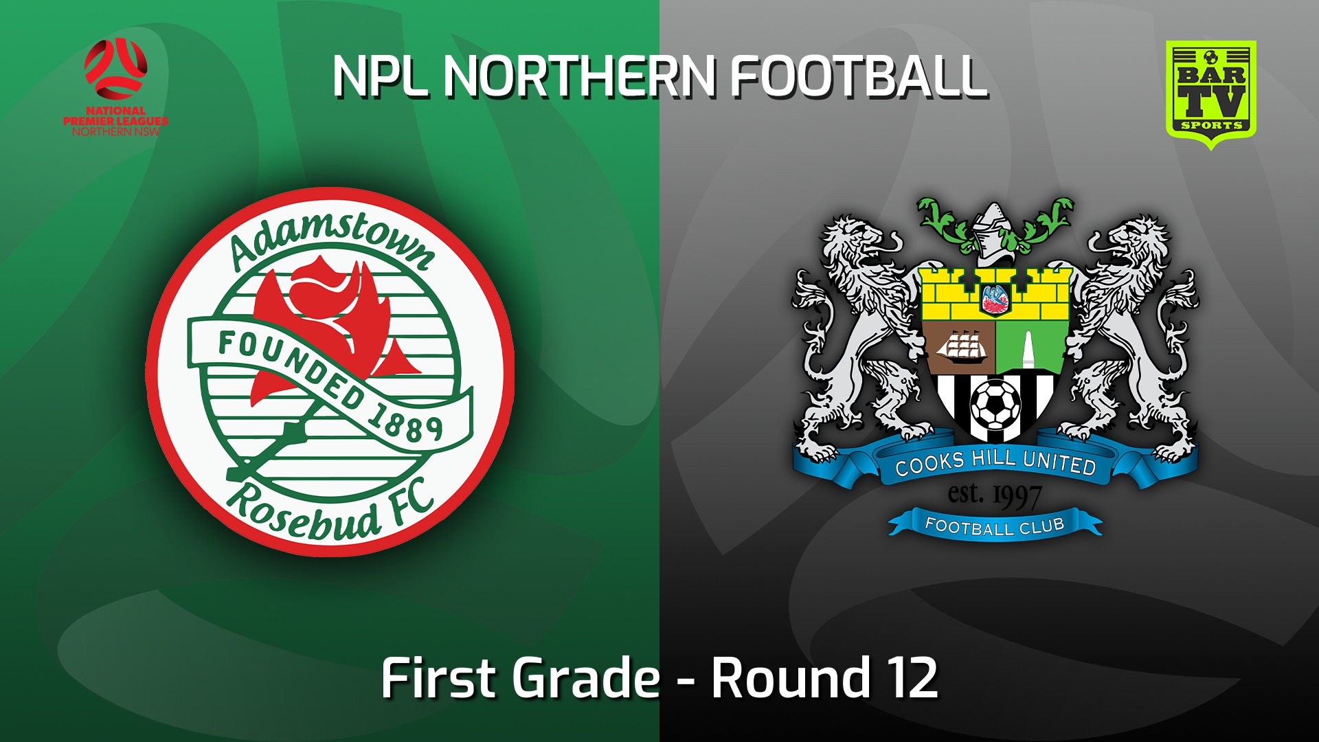 220528-NNSW NPLM Round 12 - Adamstown Rosebud FC v Cooks Hill United FC Slate Image