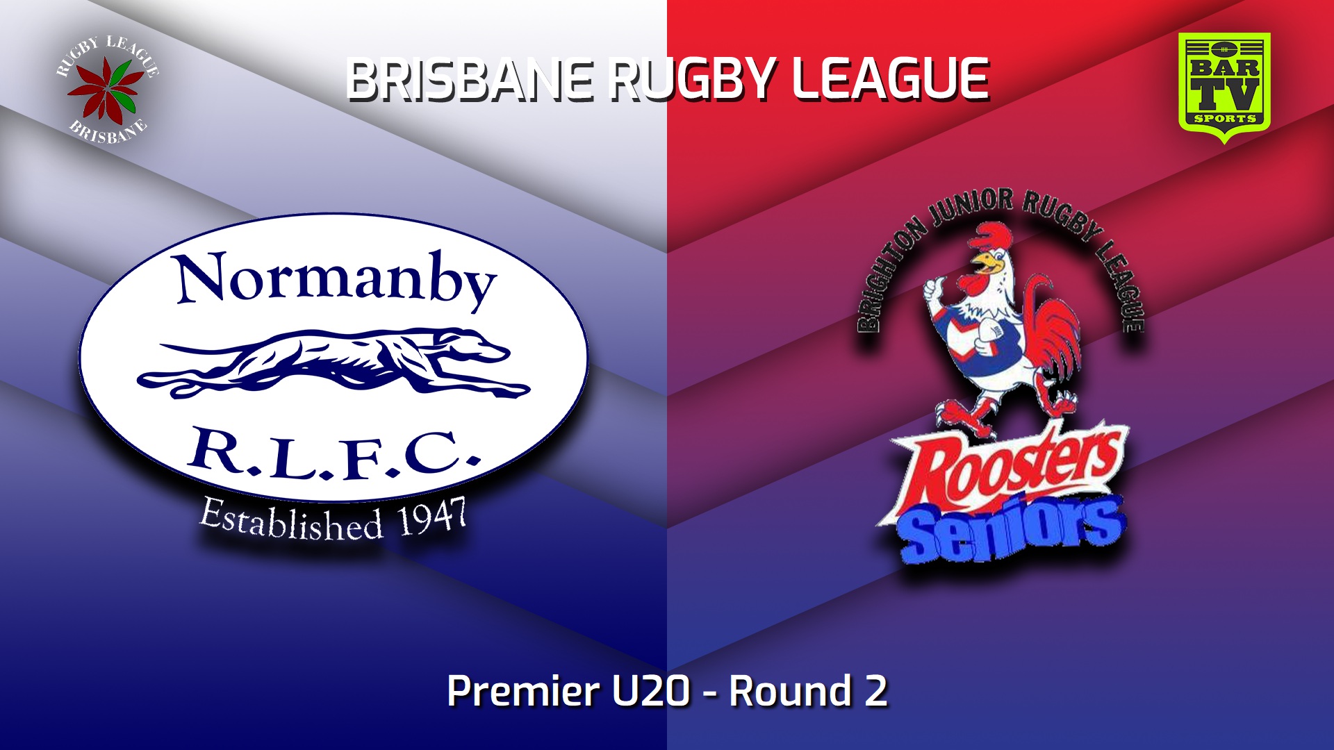 230325-BRL Round 2 - Premier U20 - Normanby Hounds v Brighton Roosters Slate Image