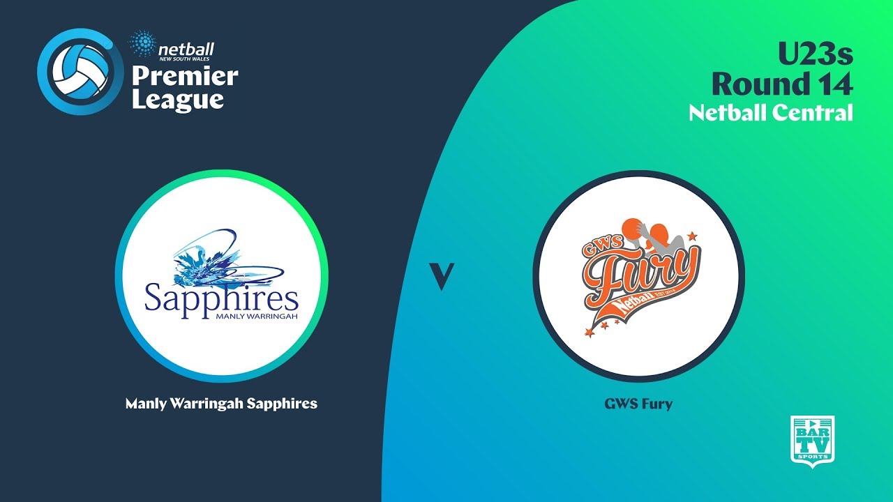 NSW Prem League Round 14 - U23s - Manly Warringah Sapphires v GWS Fury Slate Image