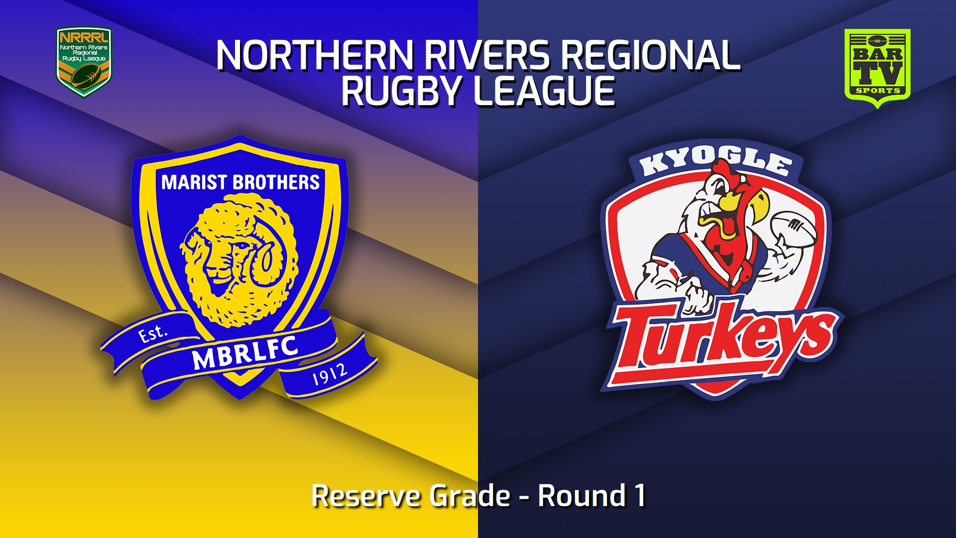 230416-Northern Rivers Round 1 - Reserve Grade - Lismore Marist Brothers v Kyogle Turkeys Slate Image