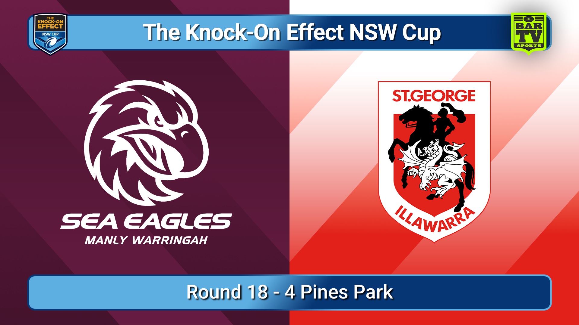 250706-video-The Knock-On Effect NSW Cup Round 18 - Manly Warringah Sea Eagles v Dragons Slate Image