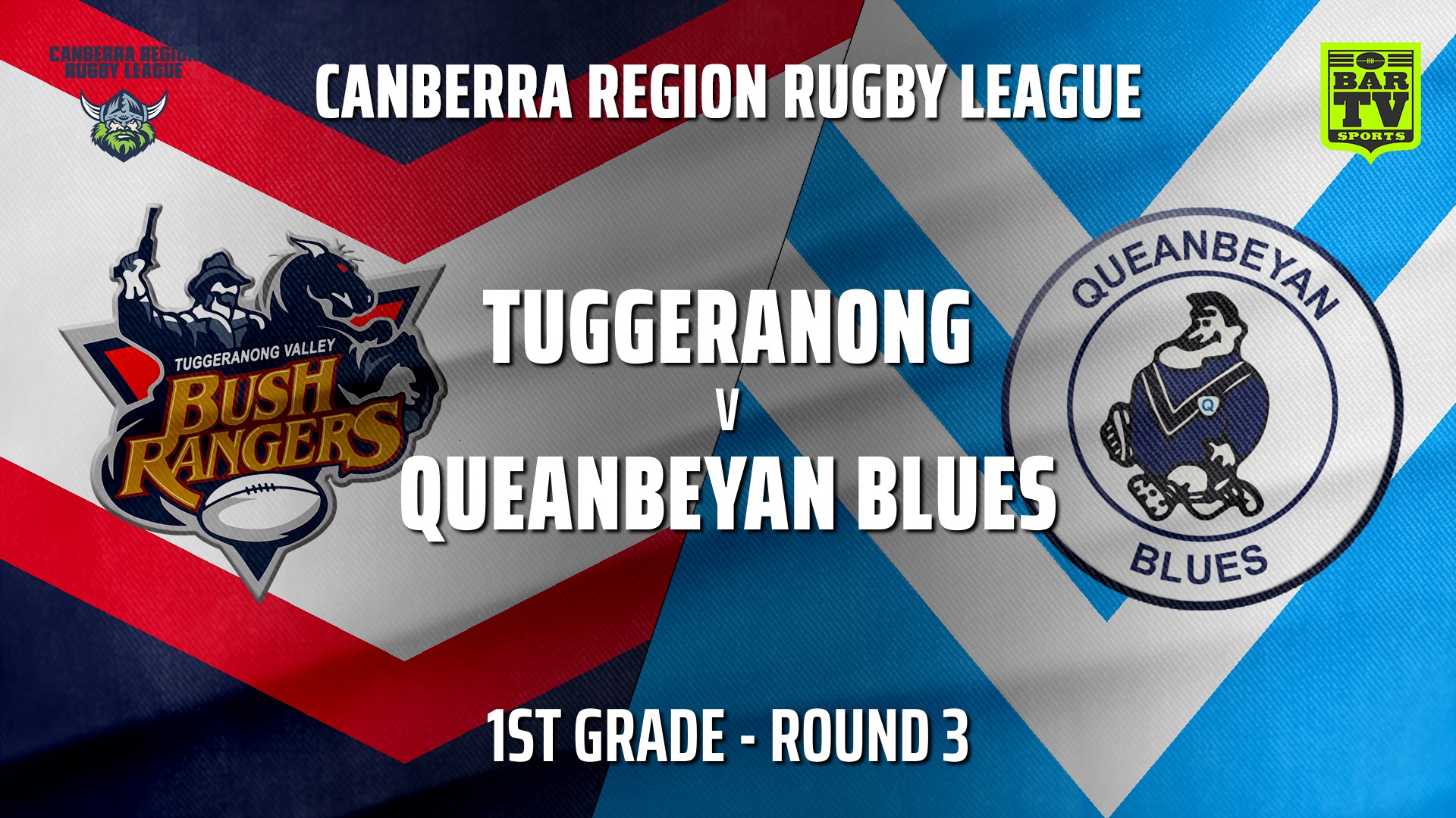 210501-CRRL Round 3 - 1st Grade - Tuggeranong Bushrangers v Queanbeyan Blues Slate Image