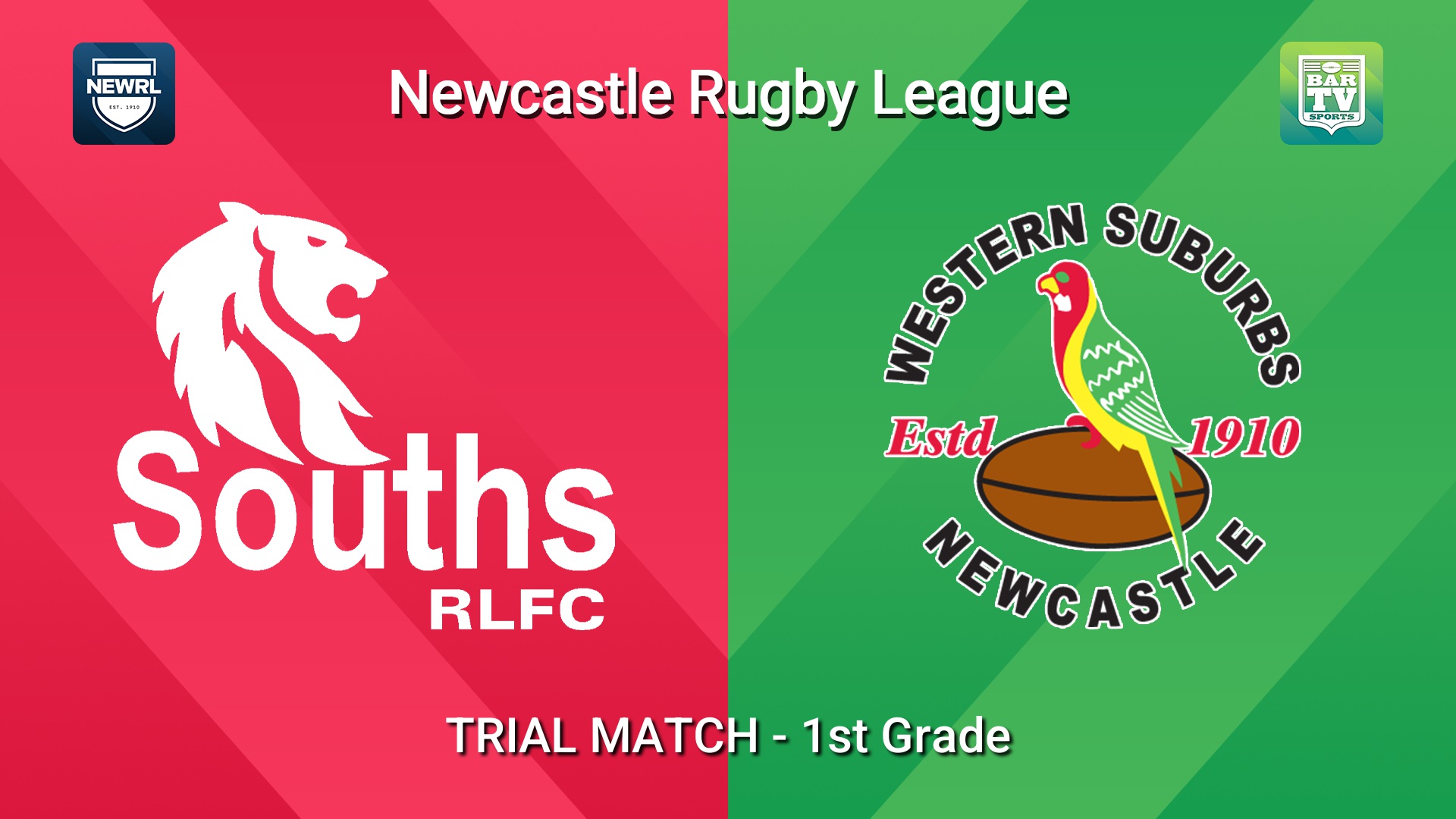 260328-video-Newcastle RL TRIAL MATCH - 1st Grade - South Newcastle Lions v Western Suburbs Rosellas Slate Image