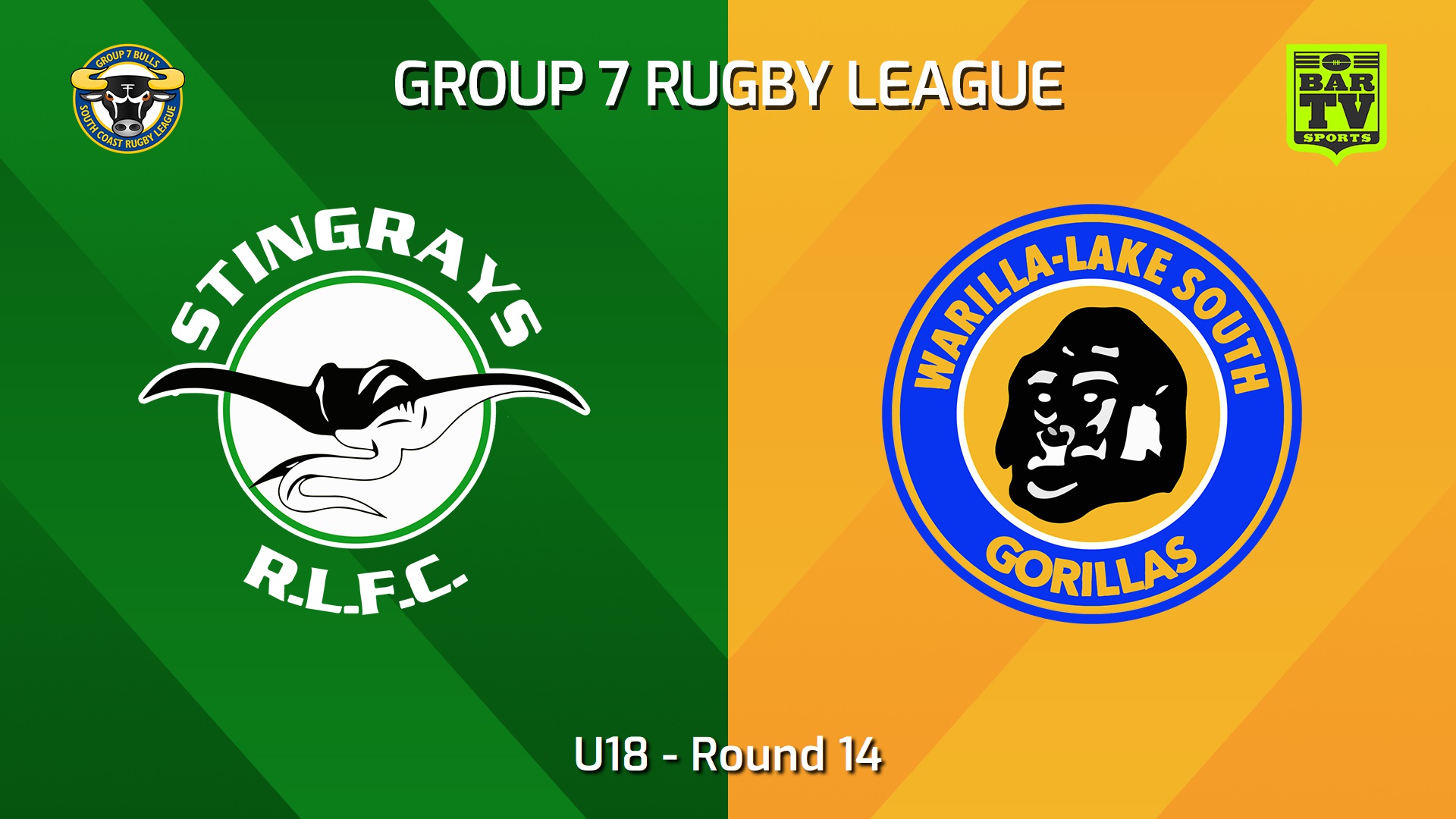 240721-video-South Coast Round 14 - U18 - Stingrays of Shellharbour v Warilla-Lake South Gorillas Slate Image