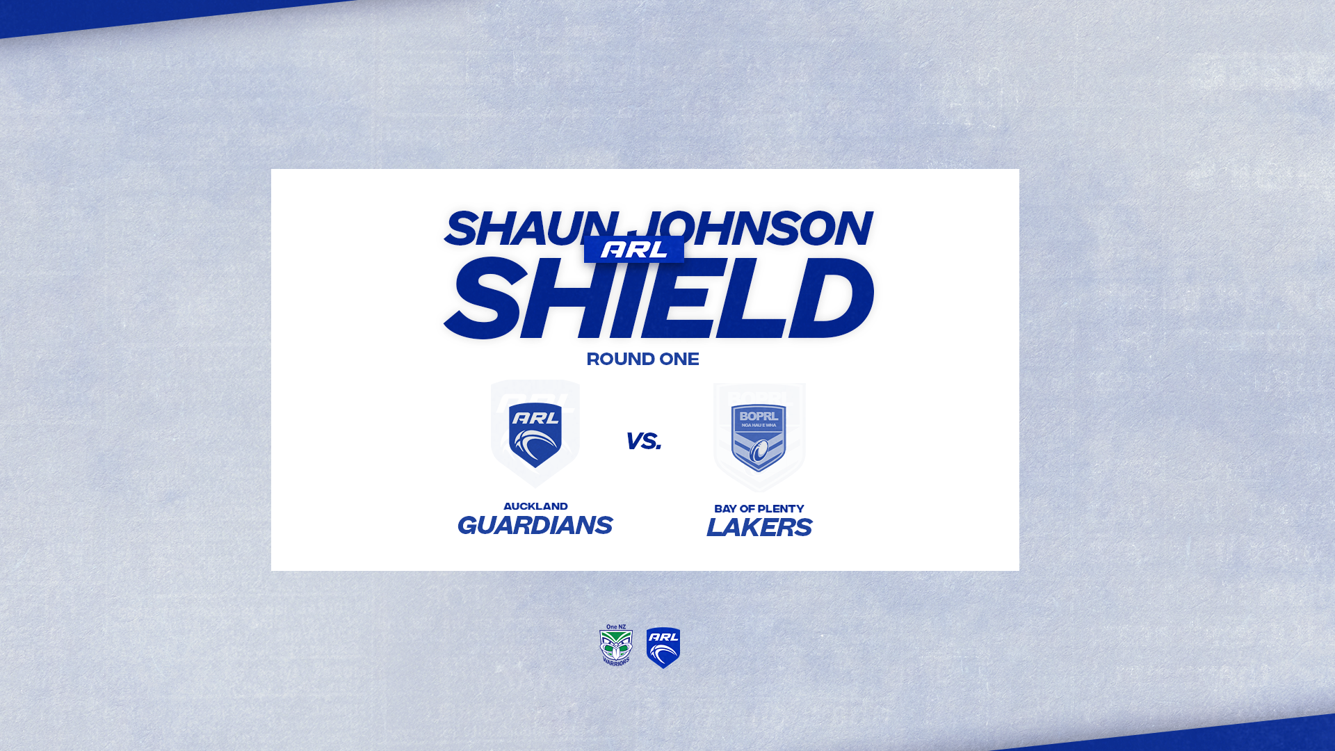 260131-video-ARL Pathways ROUND 1 - Shaun Johnson Shield - Guardians v Lakers Slate Image