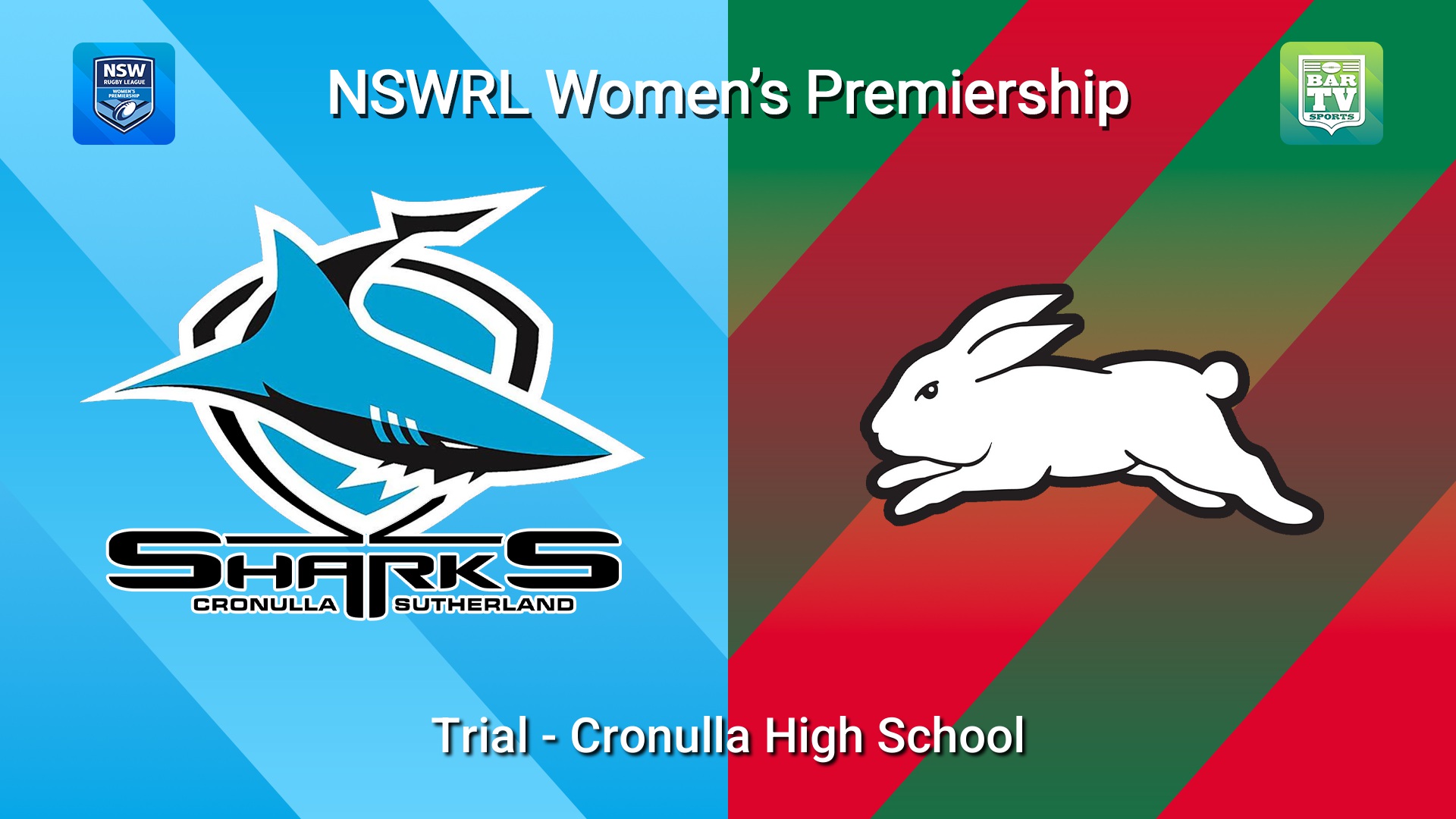260523-video-NSW Women's Premiership Trial - Cronulla-Sutherland Sharks v South Sydney Rabbitohs Slate Image