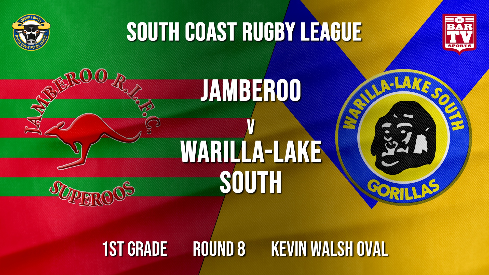 Group 7 RL Round 8 - 1st Grade - Jamberoo v Warilla-Lake South Slate Image