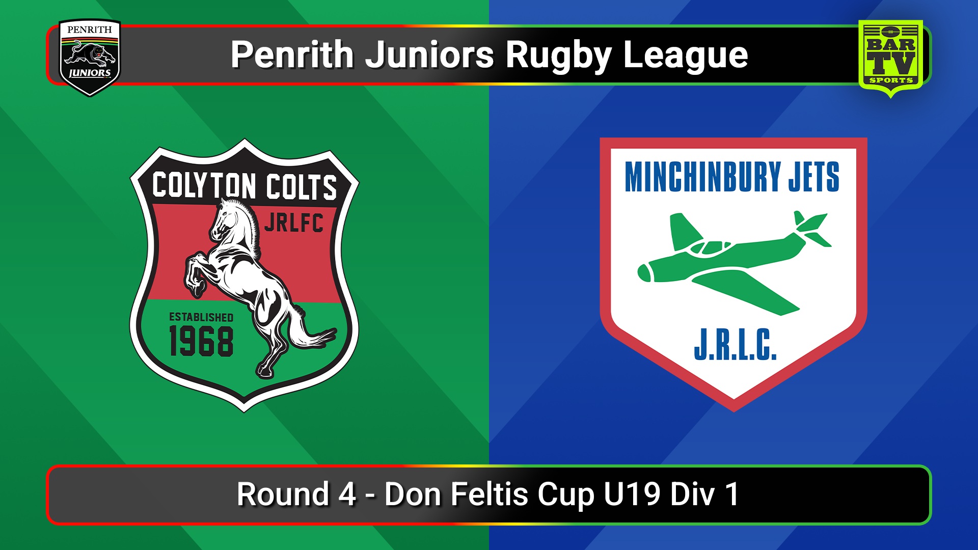 250510-video-Penrith & District Junior Rugby League Round 4 - Don Feltis Cup U19 Div 1 - Colyton v Minchinbury Slate Image