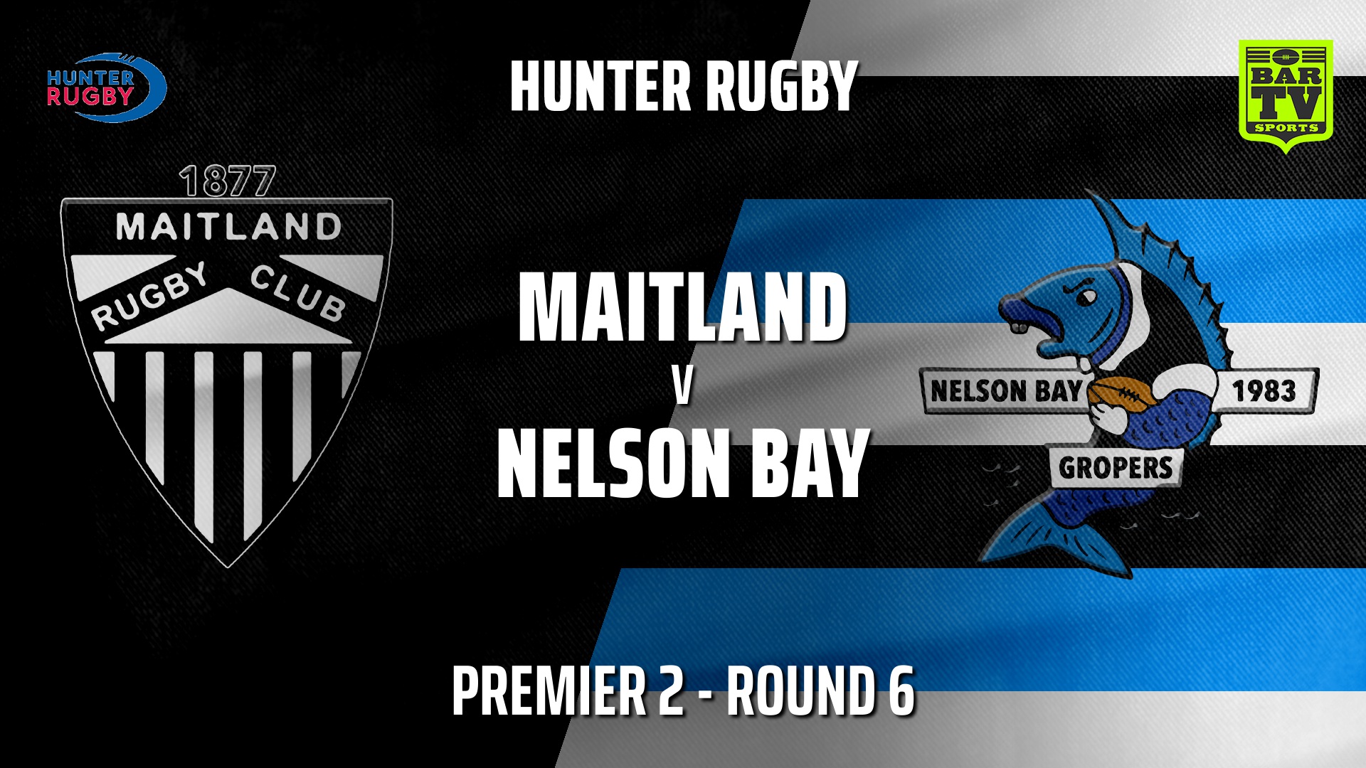 210522-HRU Round 6 - Premier 2 - Maitland v Nelson Bay Gropers Slate Image