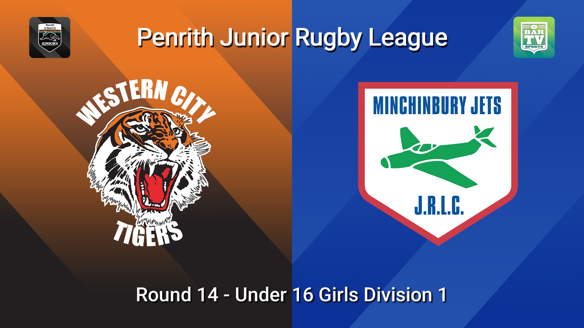 260801-video-Penrith & District Junior Rugby League Round 14 - Under 16 Girls Division 1 - Western City Tigers v Minchinbury Slate Image