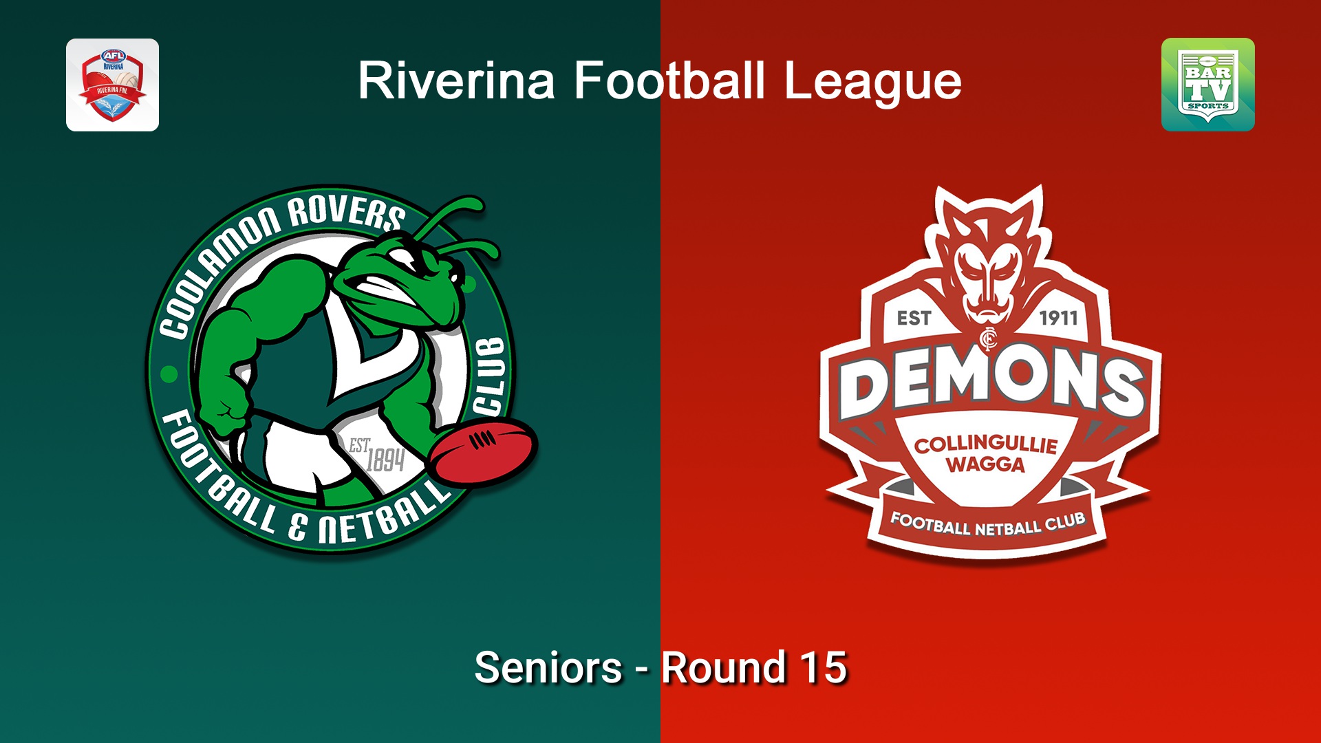260726-video-Riverina Football League Round 15 - Seniors - Coolamon Rovers v Collingullie Wagga Demons Slate Image