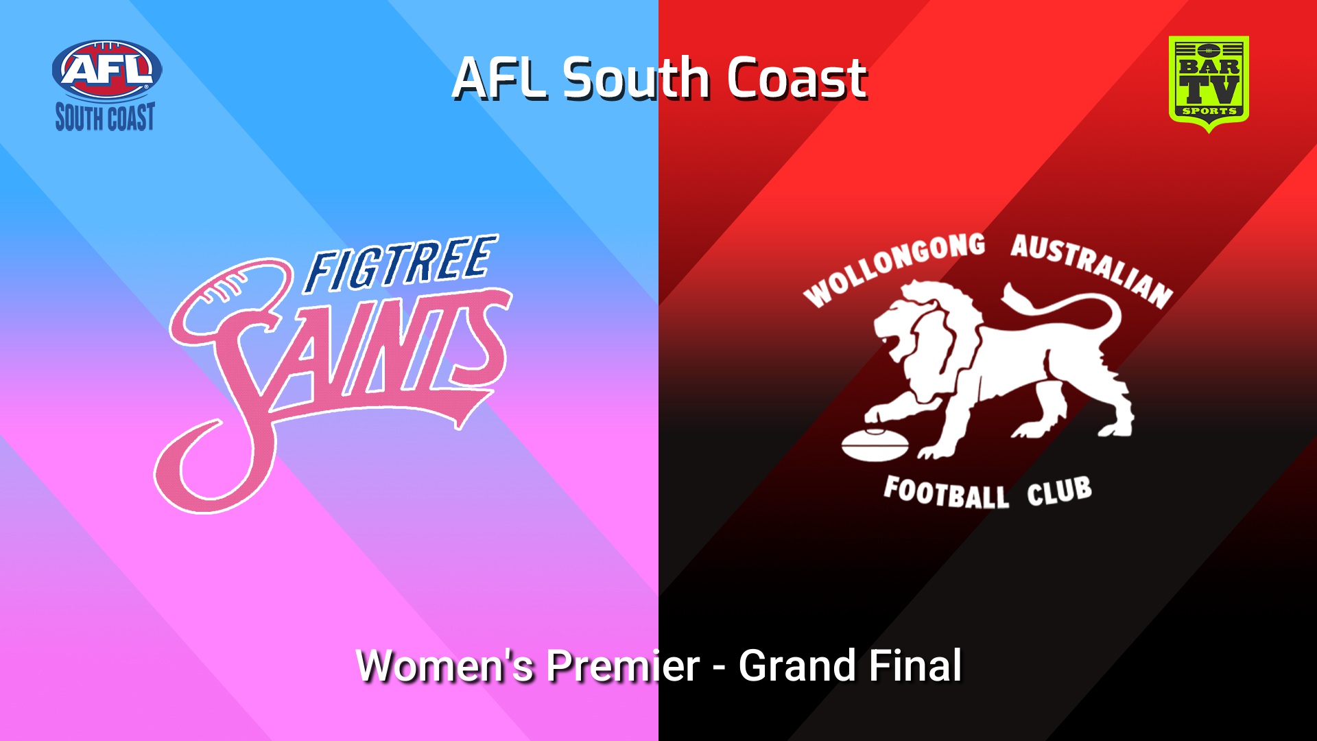 260912-video-AFL South Coast Seniors Grand Final - Women's Premier - Figtree Saints v Wollongong Lions Slate Image