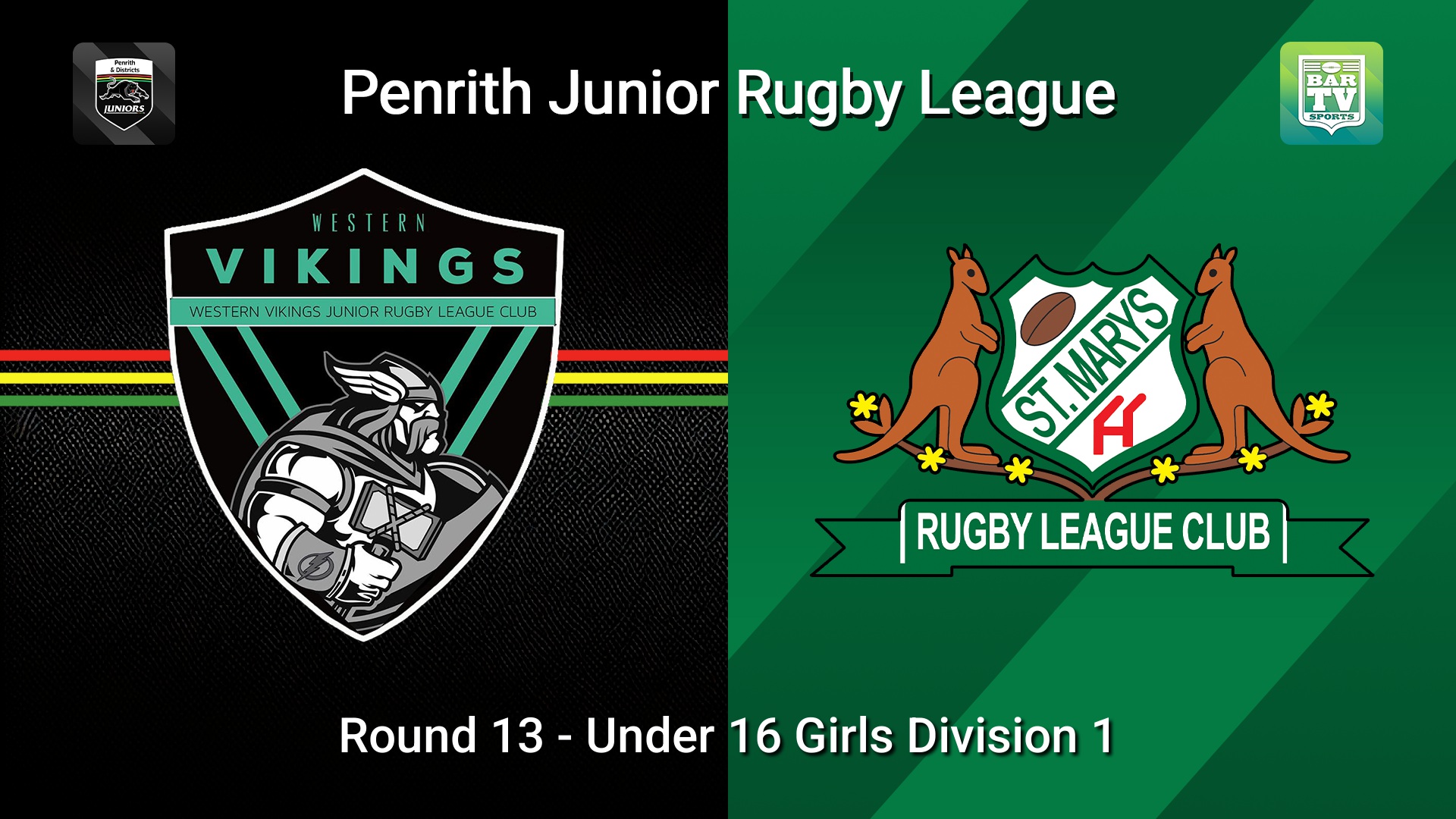 260725-video-Penrith & District Junior Rugby League Round 13 - Under 16 Girls Division 1 - Western City Tigers v Brothers Slate Image