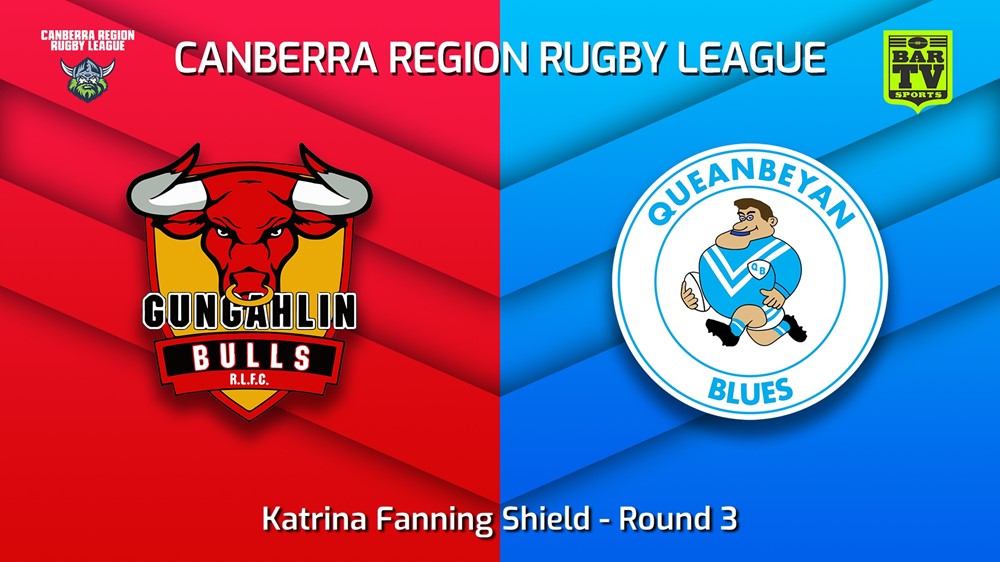 230520-Canberra Round 3 - Katrina Fanning Shield - Gungahlin Bulls v Queanbeyan Blues Slate Image