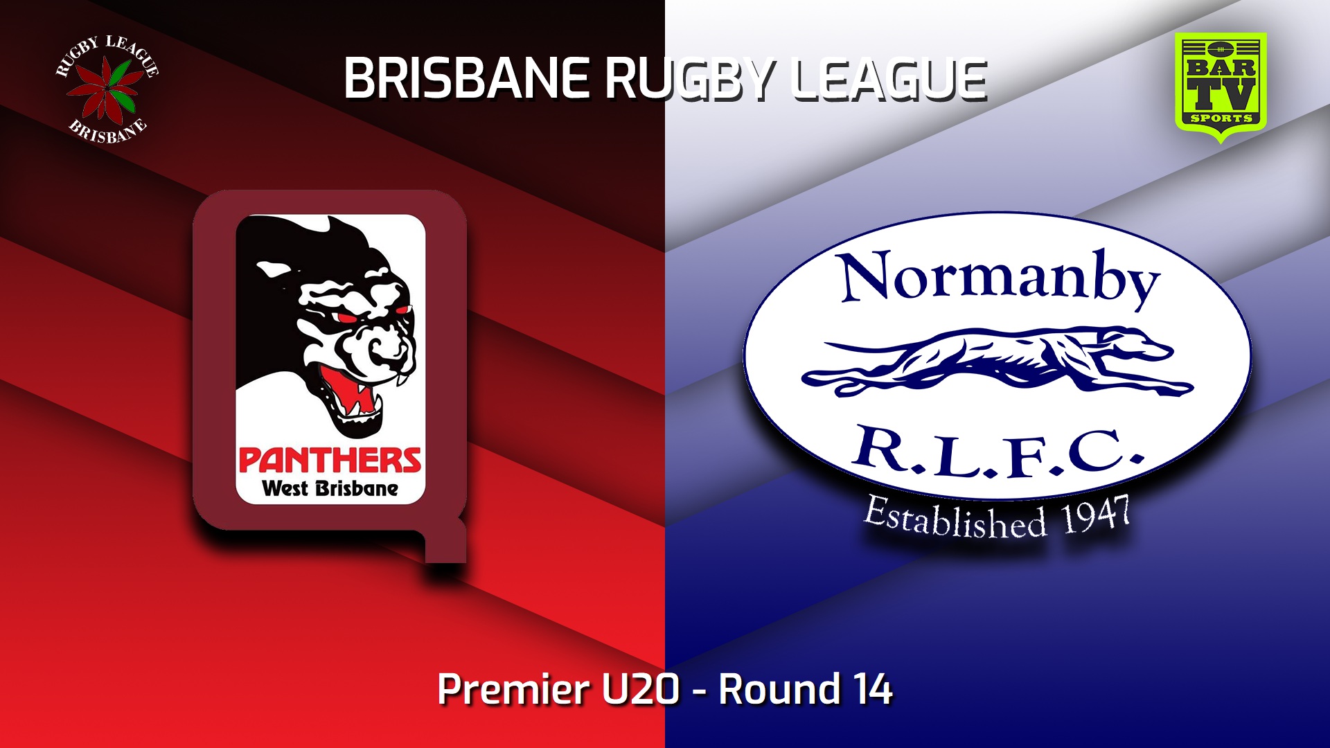 230708-BRL Round 14 - Premier U20 - West Brisbane Panthers v Normanby Hounds Slate Image