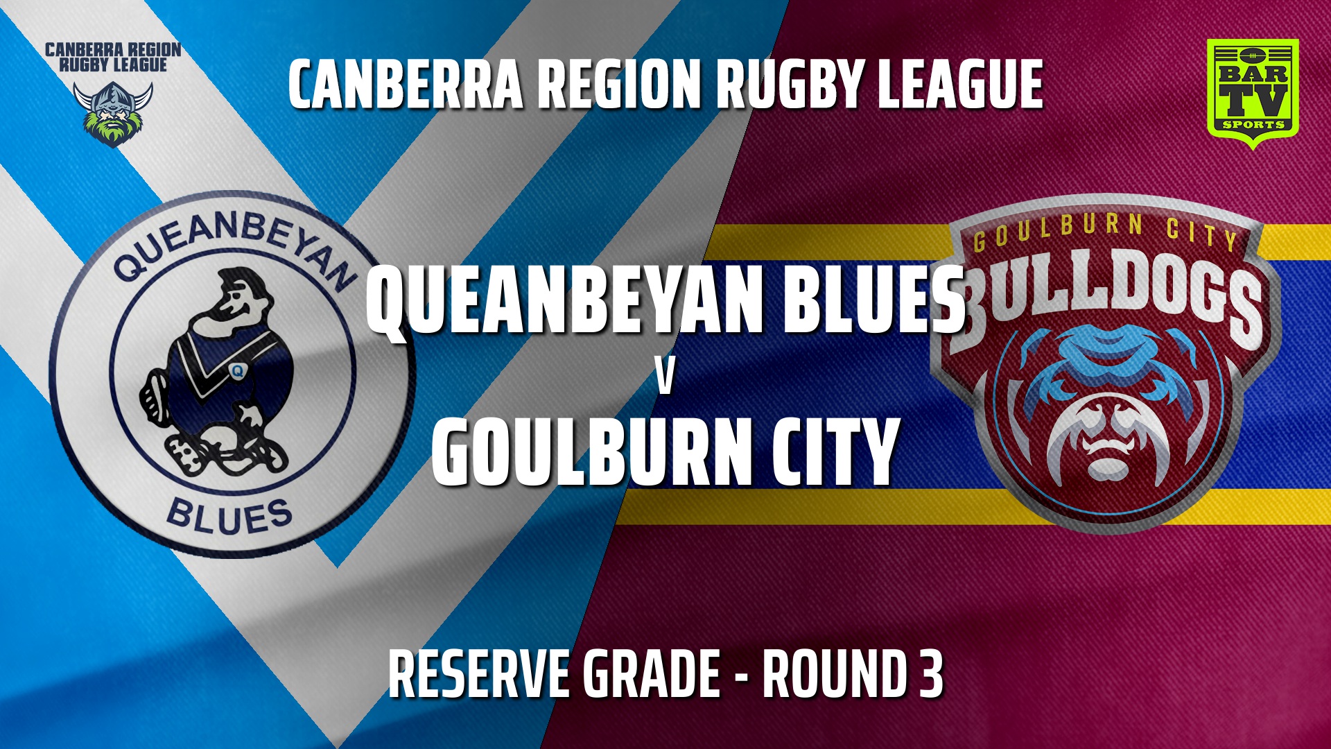 210421-CRRL Round 3 - Reserve Grade - Queanbeyan Blues v Goulburn City Bulldogs Slate Image