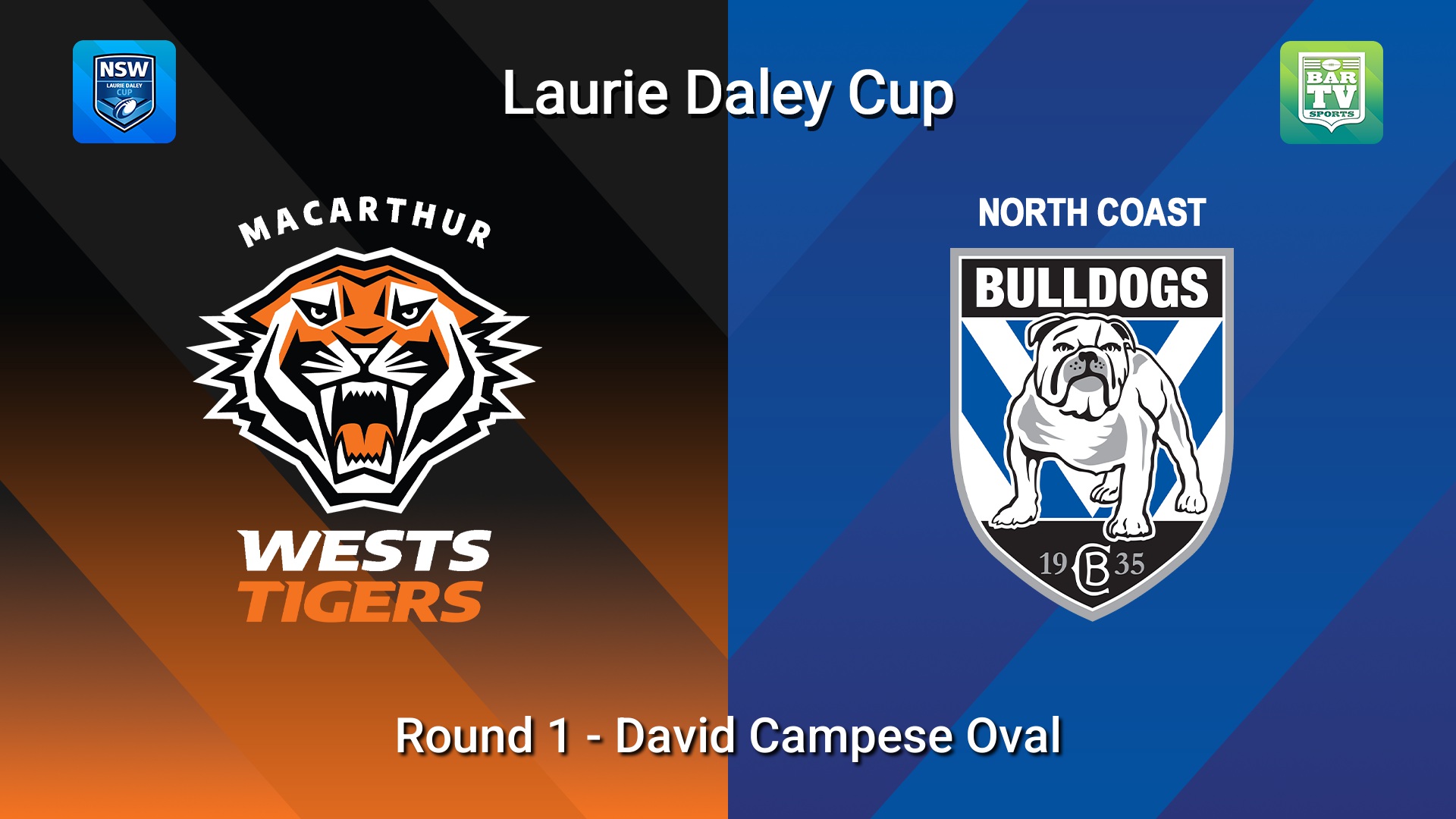 260131-video-Laurie Daley Cup Round 1 - Macarthur Wests Tigers v North Coast Bulldogs Slate Image