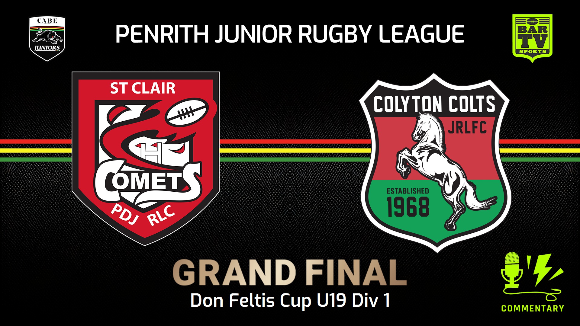 240908-video-Penrith & District Junior Rugby League Grand Final - Don Feltis Cup U19 Div 1 - St Clair v Colyton Colts Slate Image