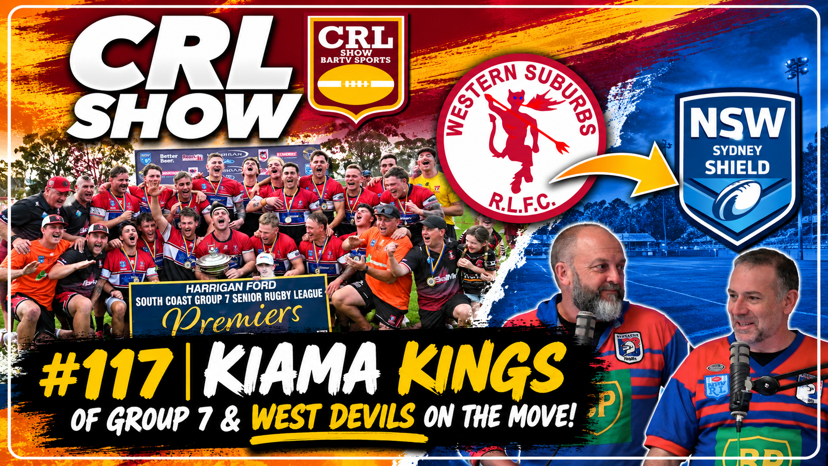 CRL Show #117 - Kiama Kings of Group 7 and West Devils on the move. Article Image