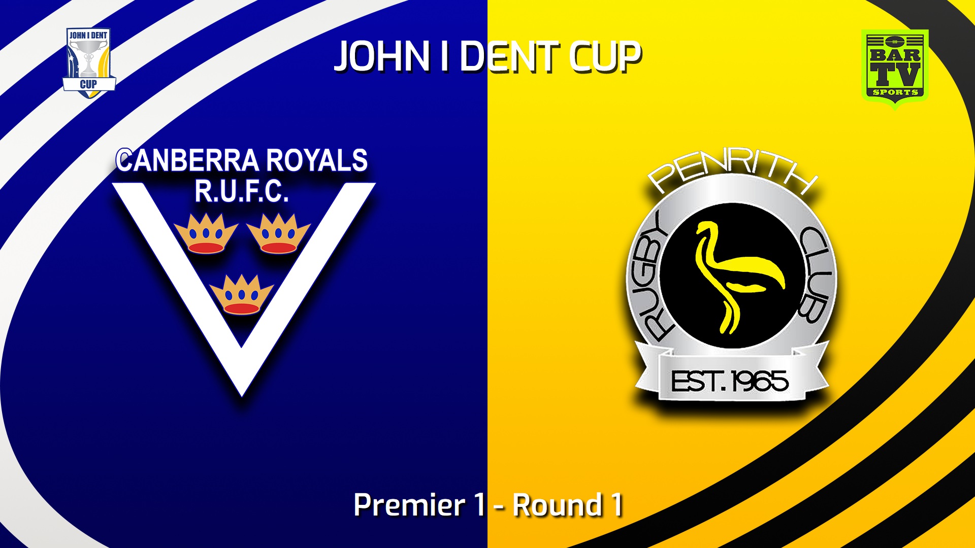 230415-John I Dent (ACT) Round 1 - Premier 1 - Canberra Royals v Penrith Emus Slate Image