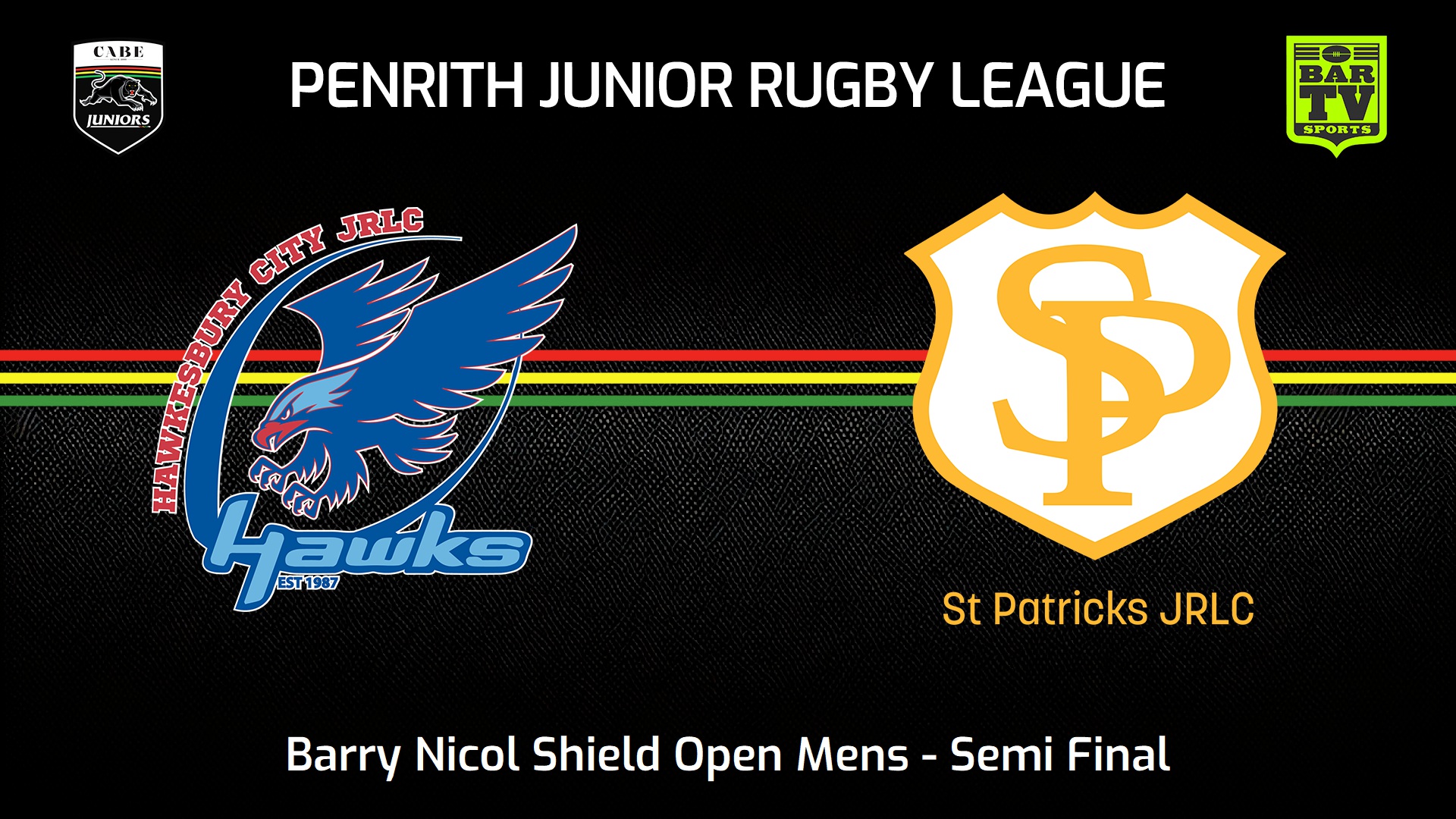 240825-video-Penrith & District Junior Rugby League Semi Final - Barry Nicol Shield Open Mens - Hawkesbury City v St Patricks Slate Image