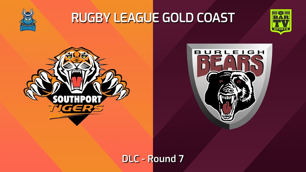 240609-video-Gold Coast Round 7 - DLC - Southport Tigers v Burleigh Bears Slate Image
