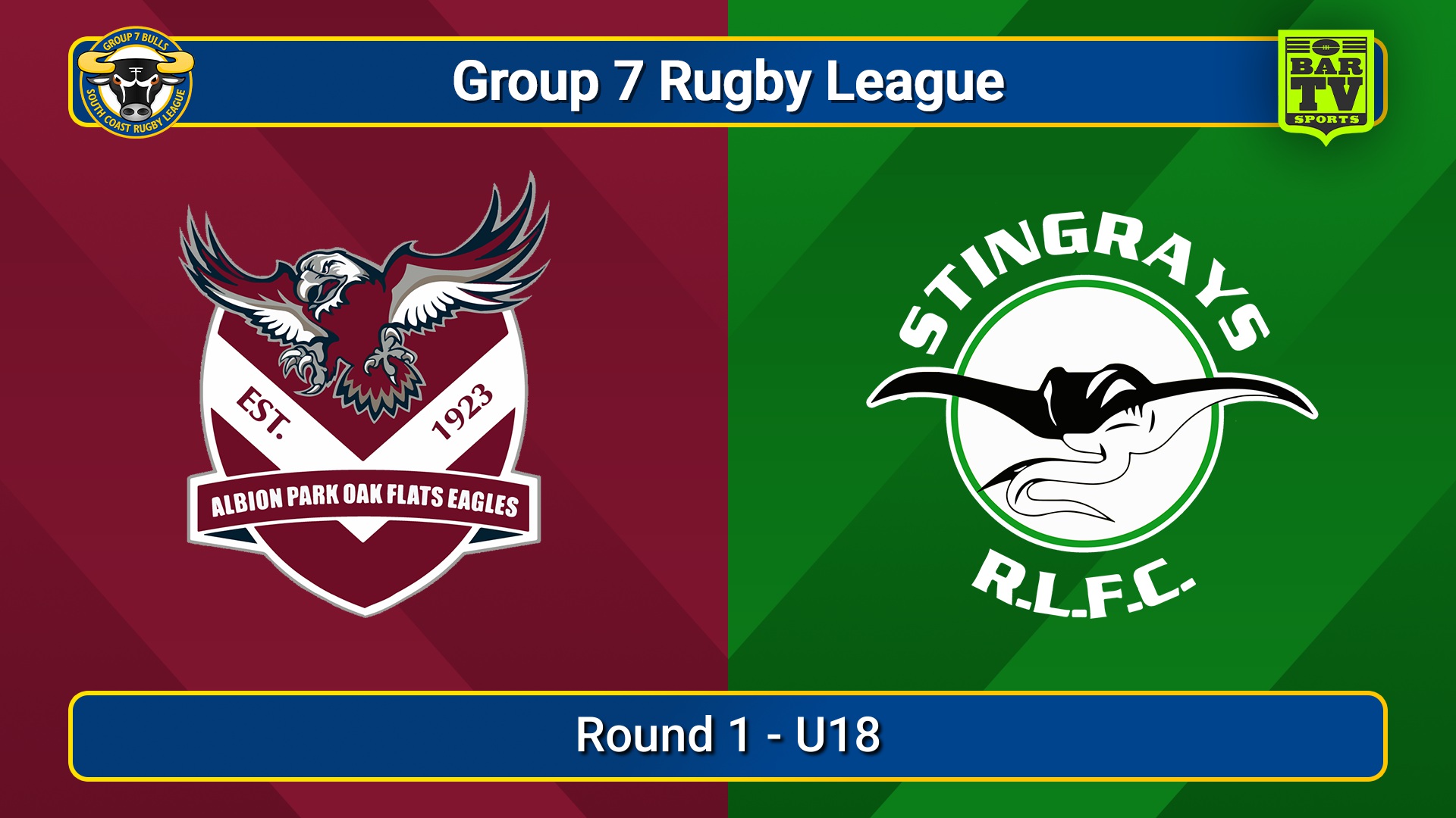 250405-video-South Coast Round 1 - U18 - Albion Park Oak Flats v Stingrays of Shellharbour Slate Image