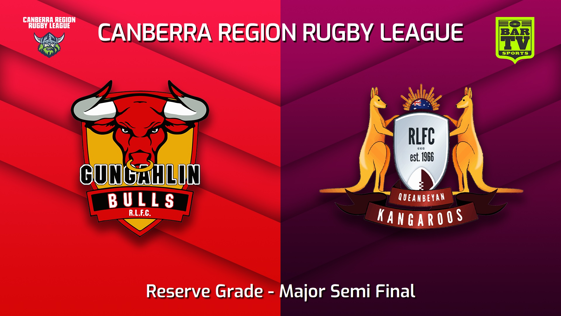 220904-Canberra Major Semi Final - Reserve Grade - Gungahlin Bulls v Queanbeyan Kangaroos Slate Image