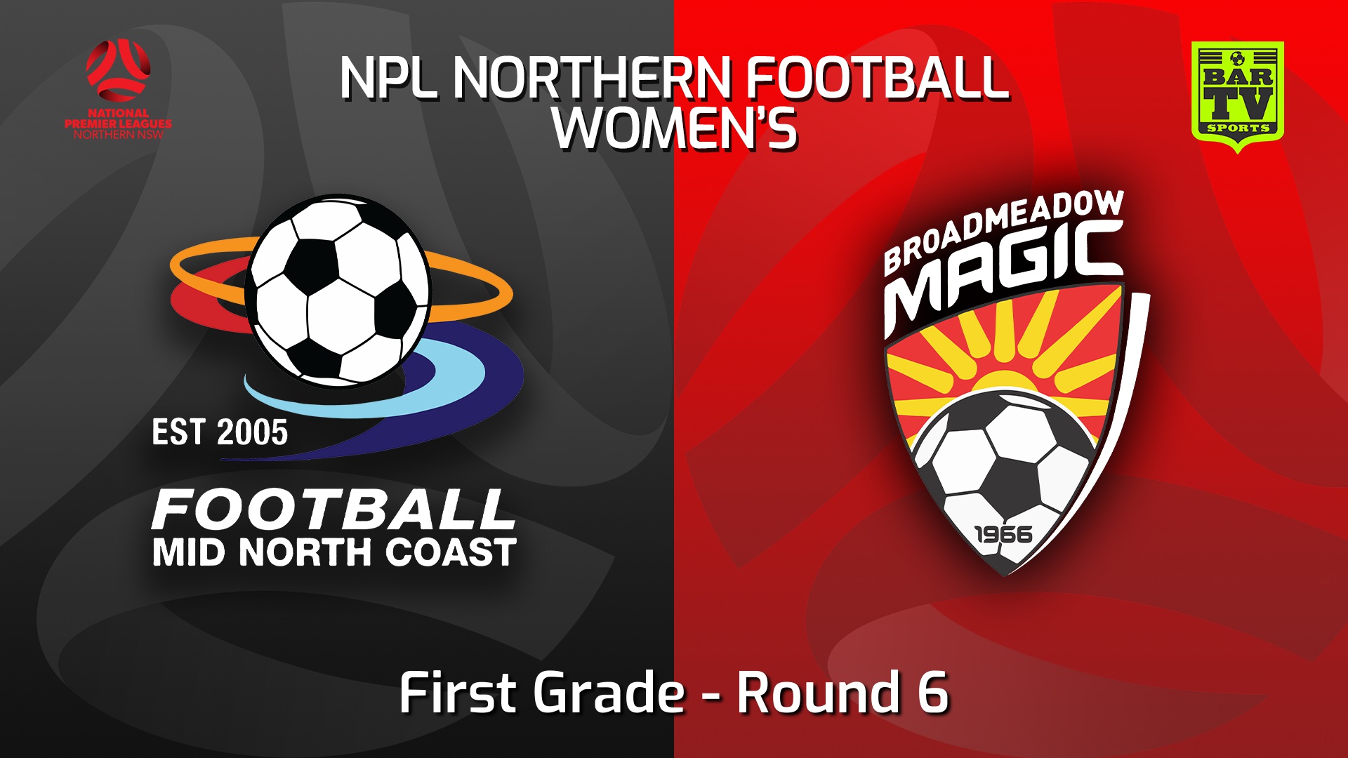 220501-NNSW NPLW Round 6 - Mid Coast FC W v Broadmeadow Magic FC W Slate Image