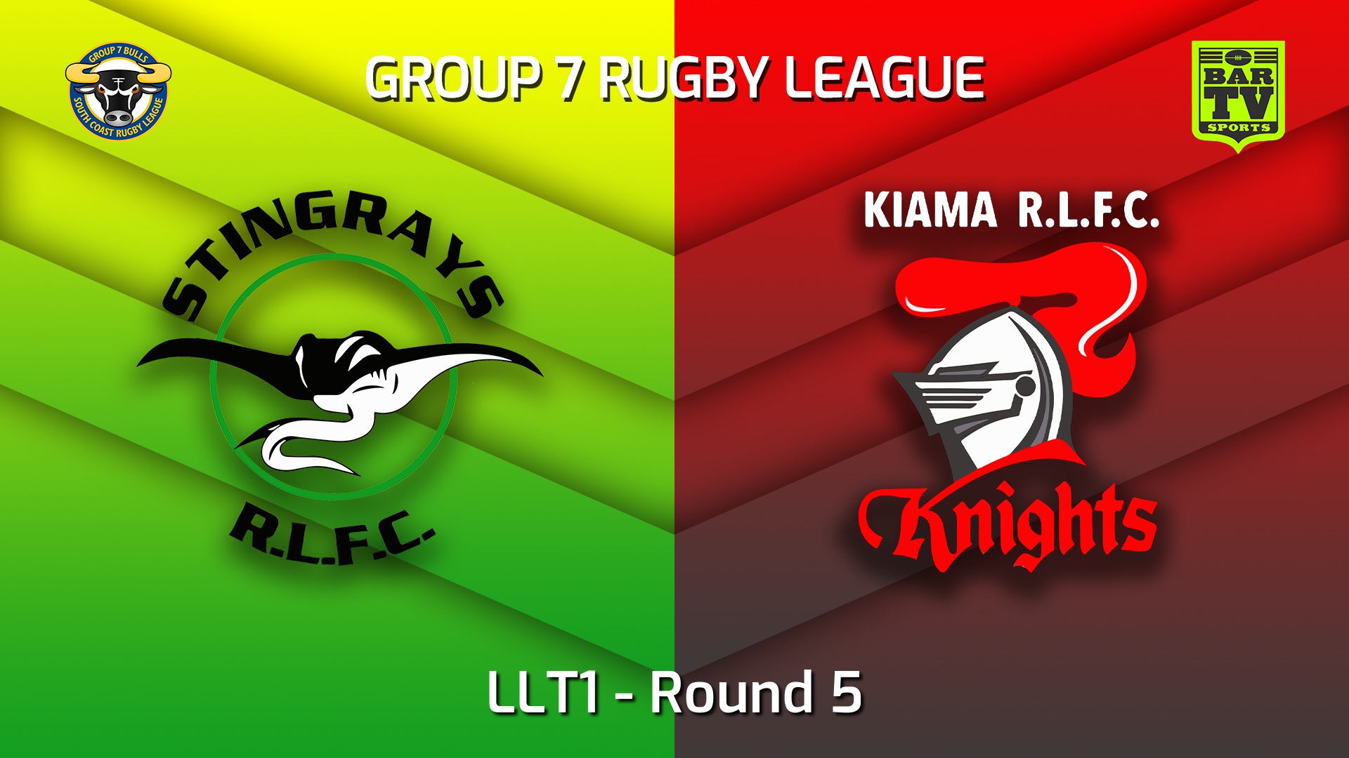 220611-South Coast Round 5 - LLT1 - Stingrays of Shellharbour v Kiama Knights Slate Image