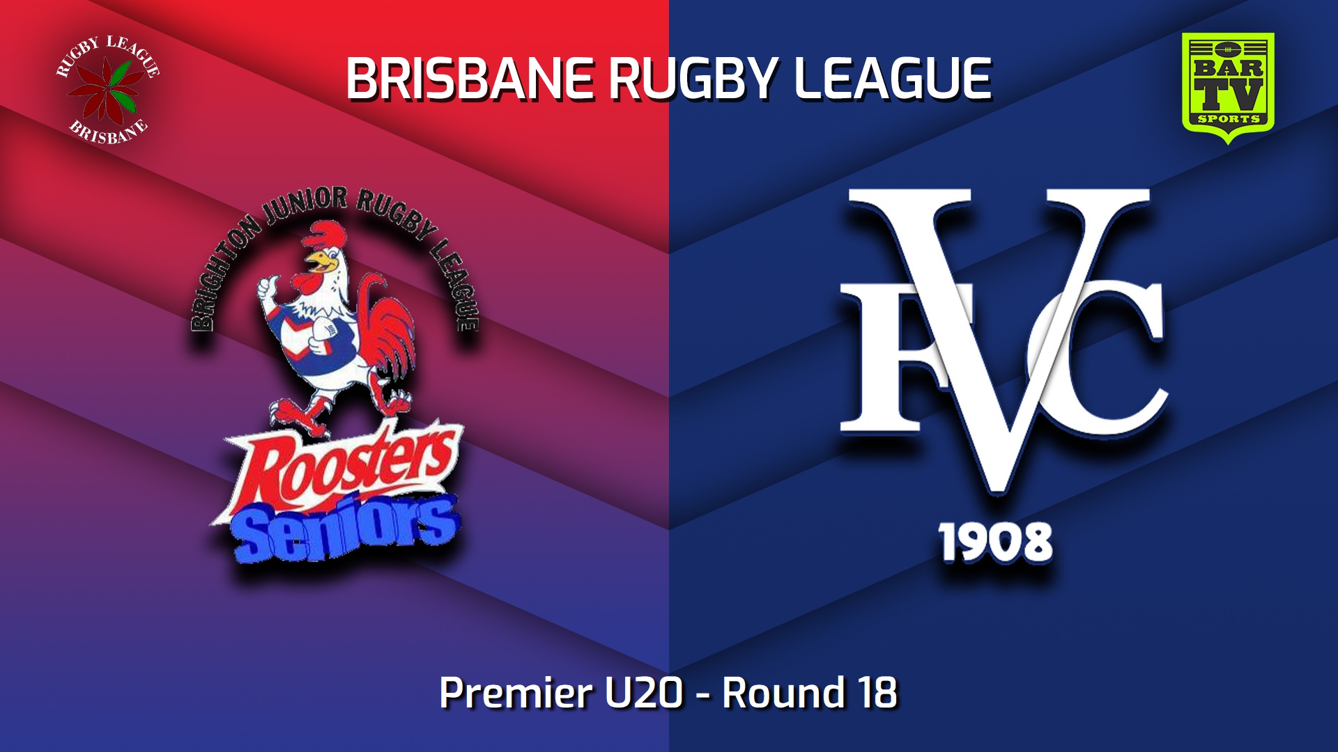 230812-BRL Round 18 - Premier U20 - Brighton Roosters v Valleys Diehards Slate Image