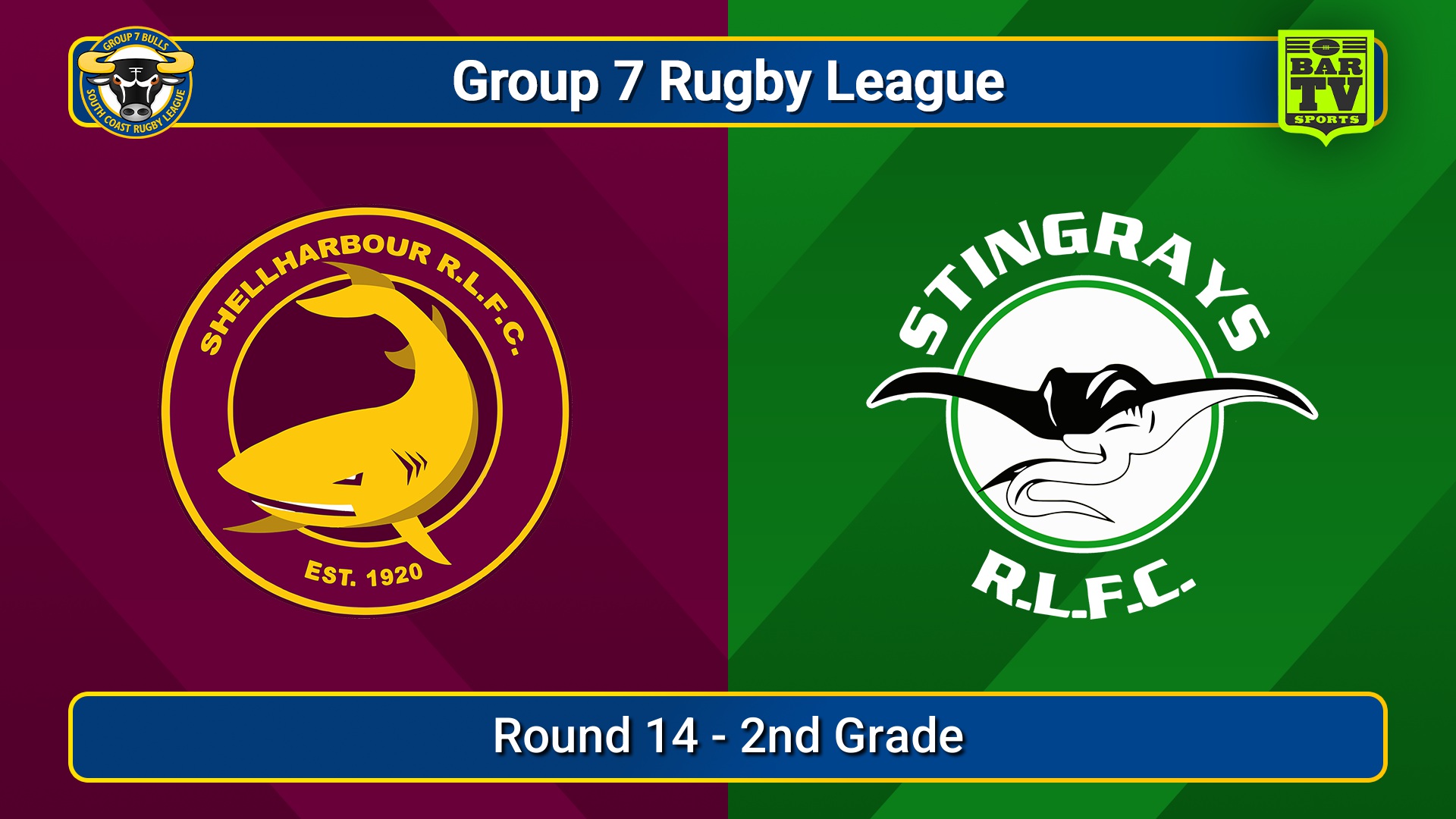 250727-video-South Coast Round 14 - 2nd Grade - Shellharbour Sharks v Stingrays of Shellharbour Slate Image