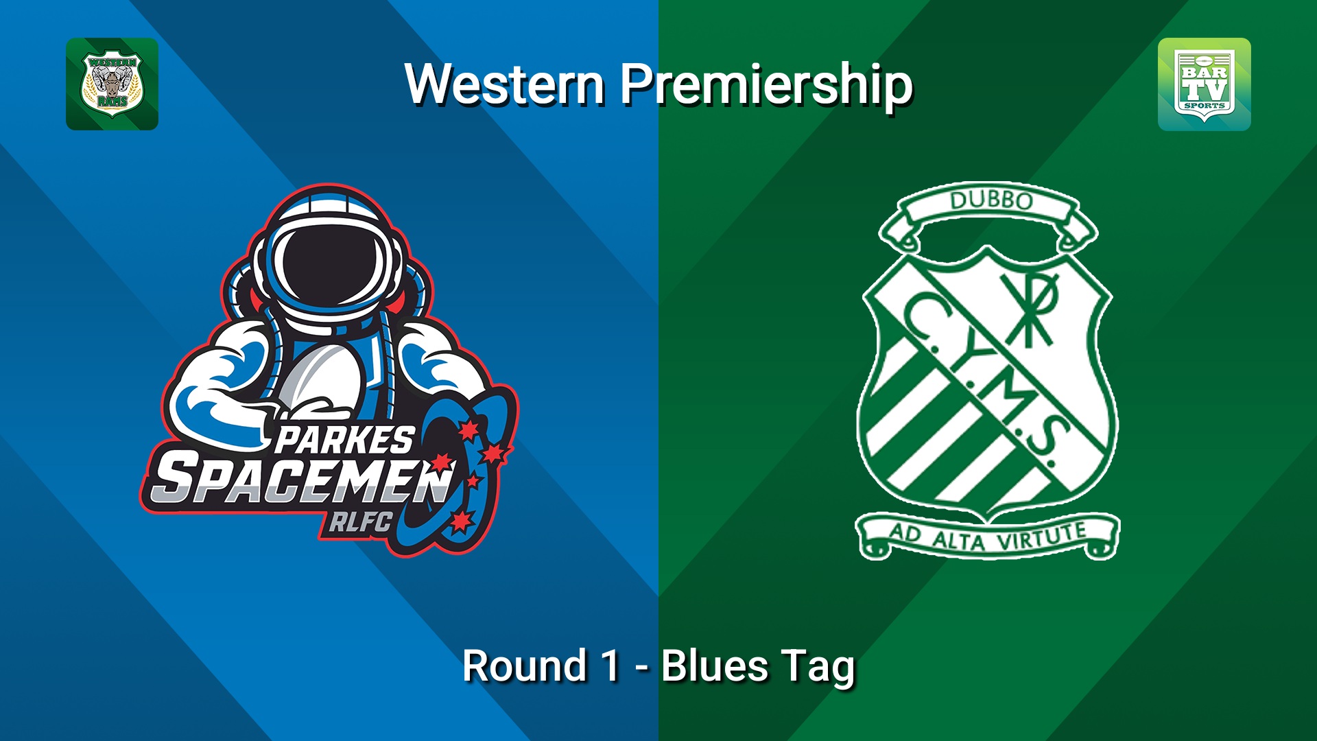 260419-video-Western Premiership Round 1 - Blues Tag - Parkes Spacecats v Dubbo CYMS Slate Image
