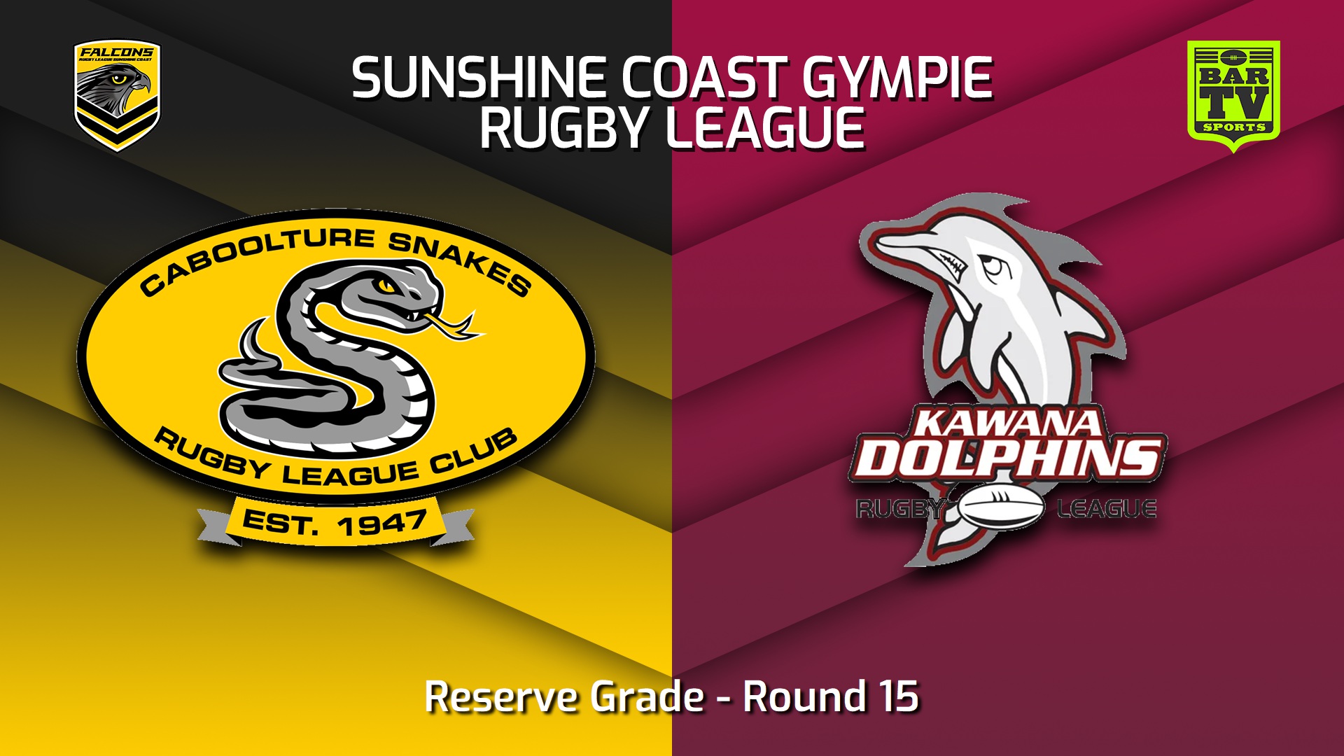 230730-Sunshine Coast RL Round 15 - Reserve Grade - Caboolture Snakes v Kawana Dolphins Slate Image