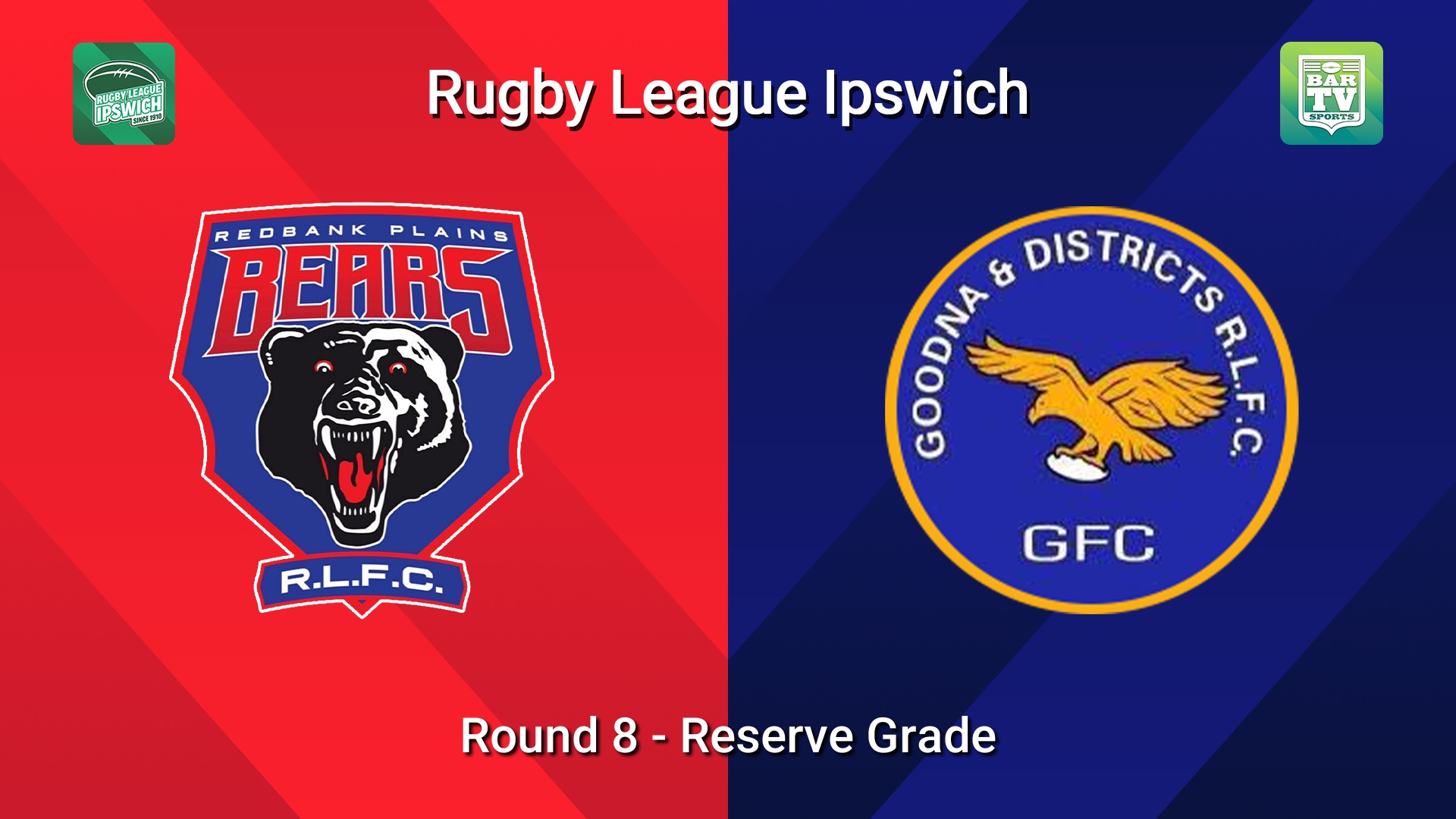 260523-video-Rugby League Ipswich Round 8 - Reserve Grade - Redbank Plains Bears v Goodna Slate Image