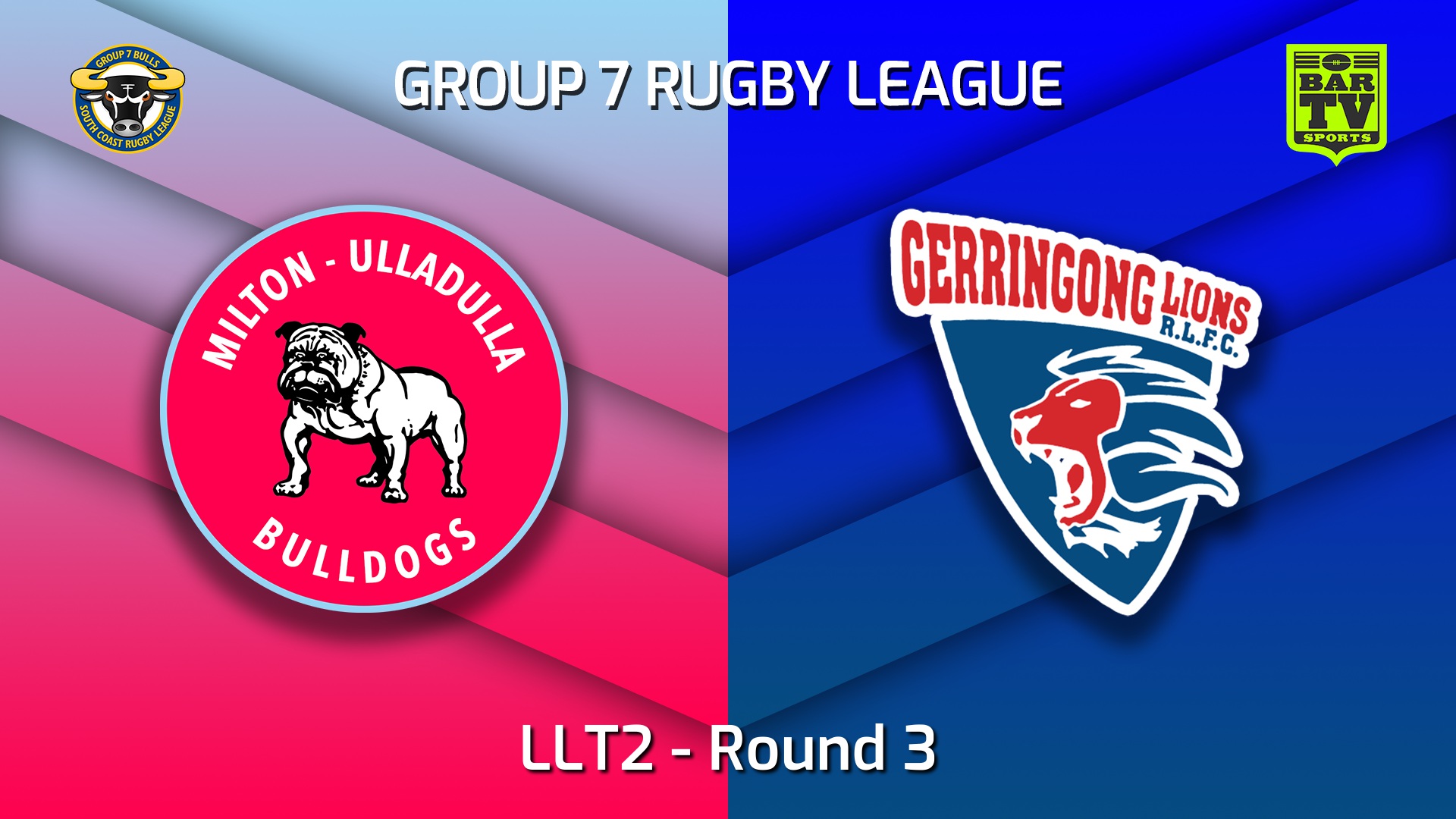 220501-South Coast Round 3 - LLT2 - Milton-Ulladulla Bulldogs v Gerringong Lions Slate Image