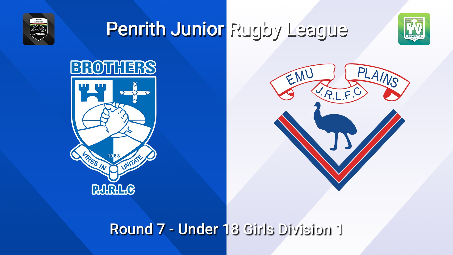 260613-video-Penrith & District Junior Rugby League Round 7 - Under 18 Girls Division 1 - Brothers v Emu Plains Minigame Slate Image