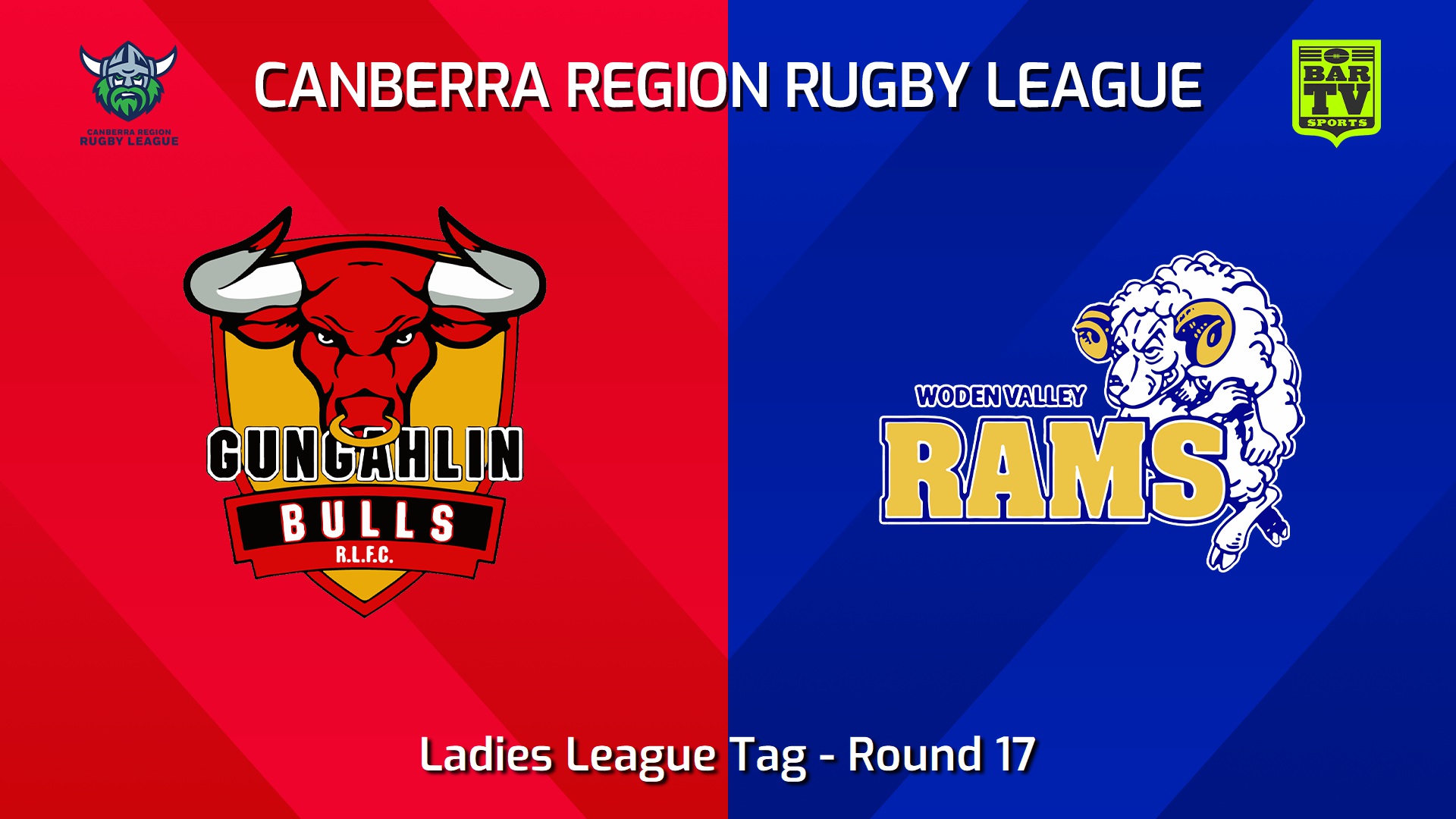 240810-video-Canberra Round 17 - Ladies League Tag - Gungahlin Bulls v Woden Valley Rams Slate Image