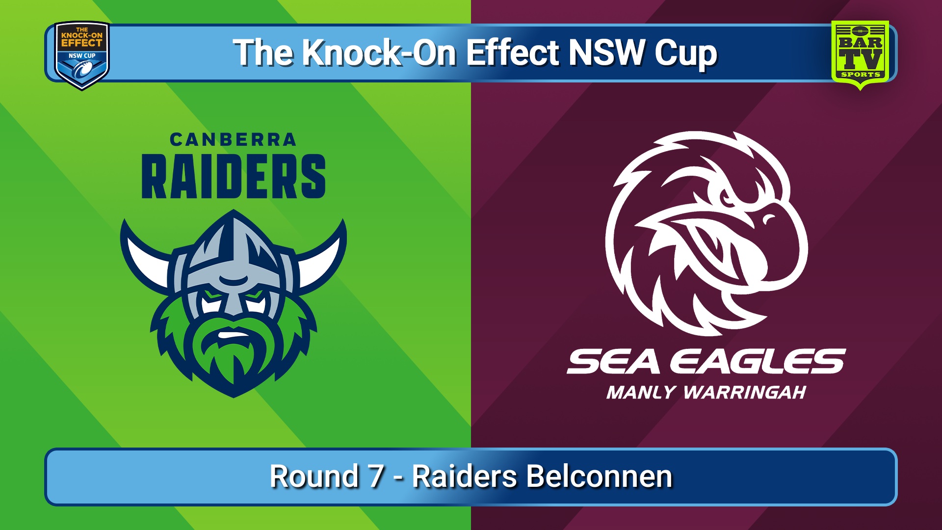 250420-video-The Knock-On Effect NSW Cup Round 7 - Canberra Raiders v Manly Warringah Sea Eagles Slate Image